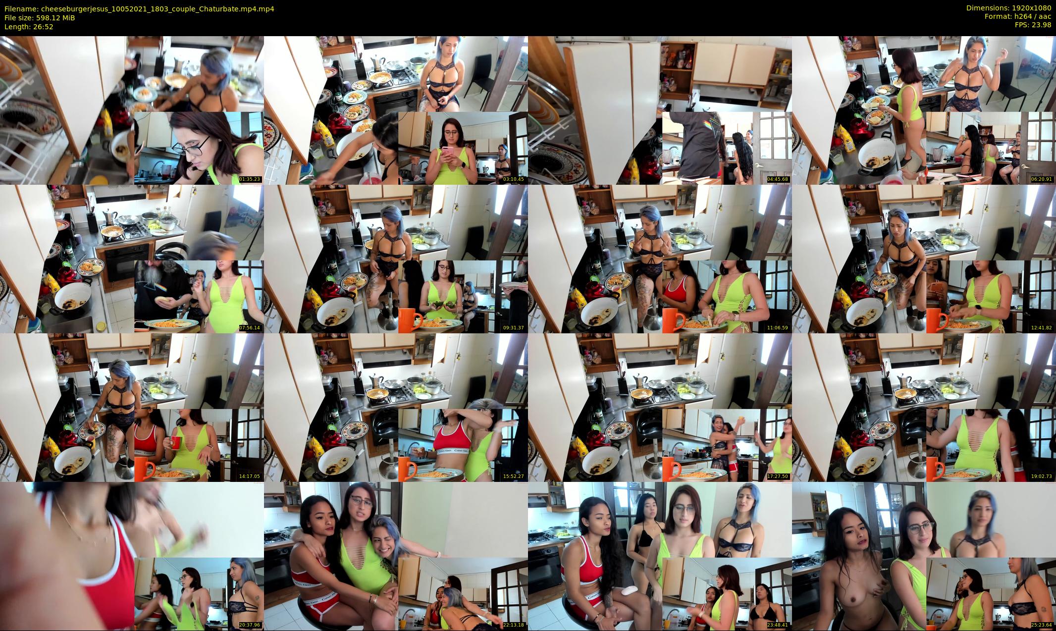 cheeseburgerjesus — 27 minute Chaturbate couple cam show recording, 1080p, May 10, 2021