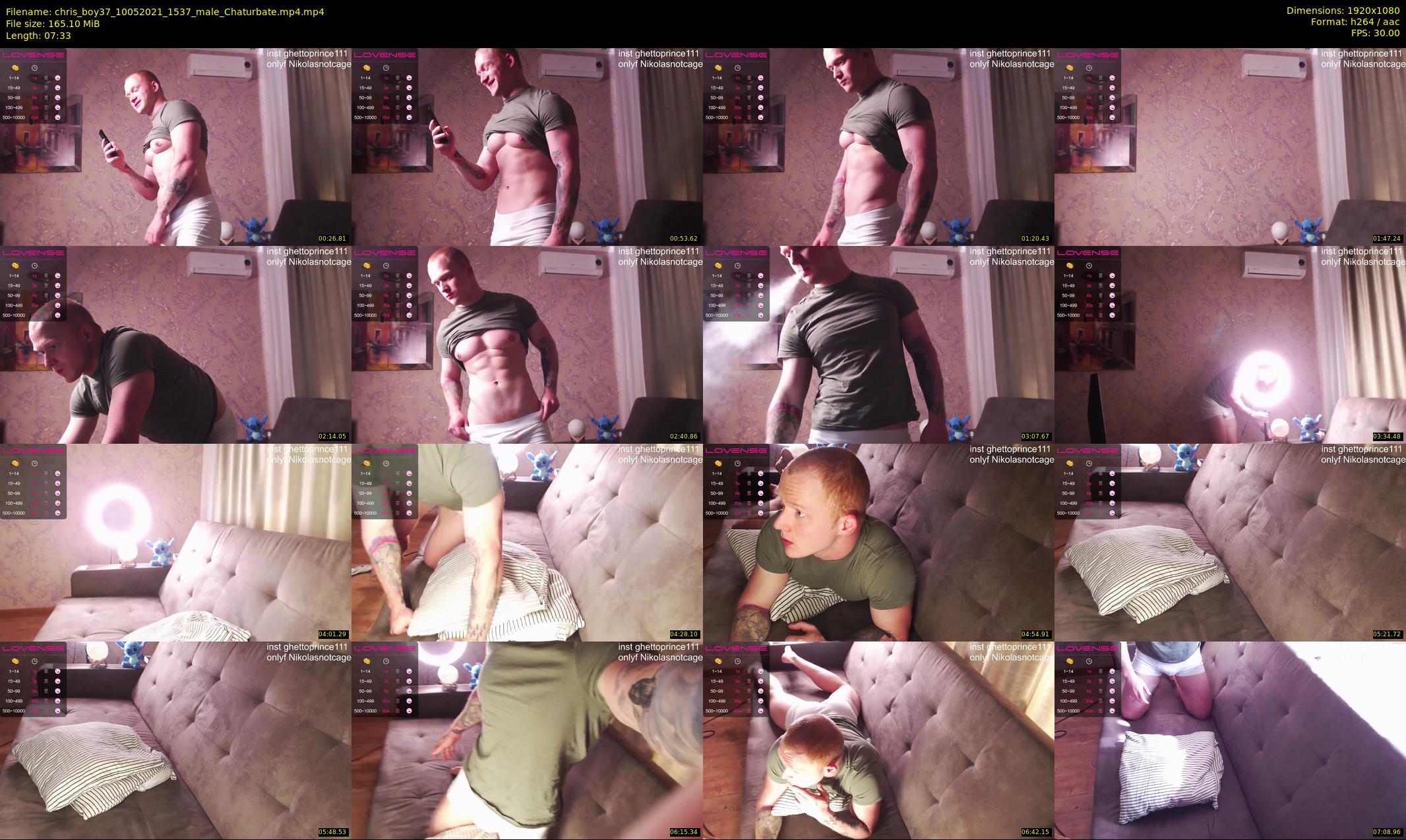chris_boy37 — 8 minute Chaturbate male cam show recording, 1080p, May 10, 2021