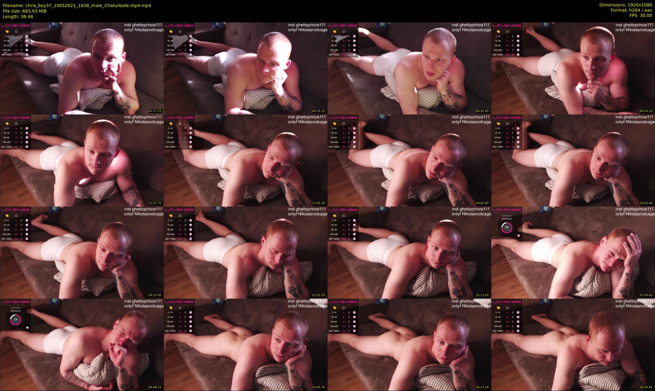 chris_boy37 — 39 minute Chaturbate male cam show recording, 1080p, May 10, 2021