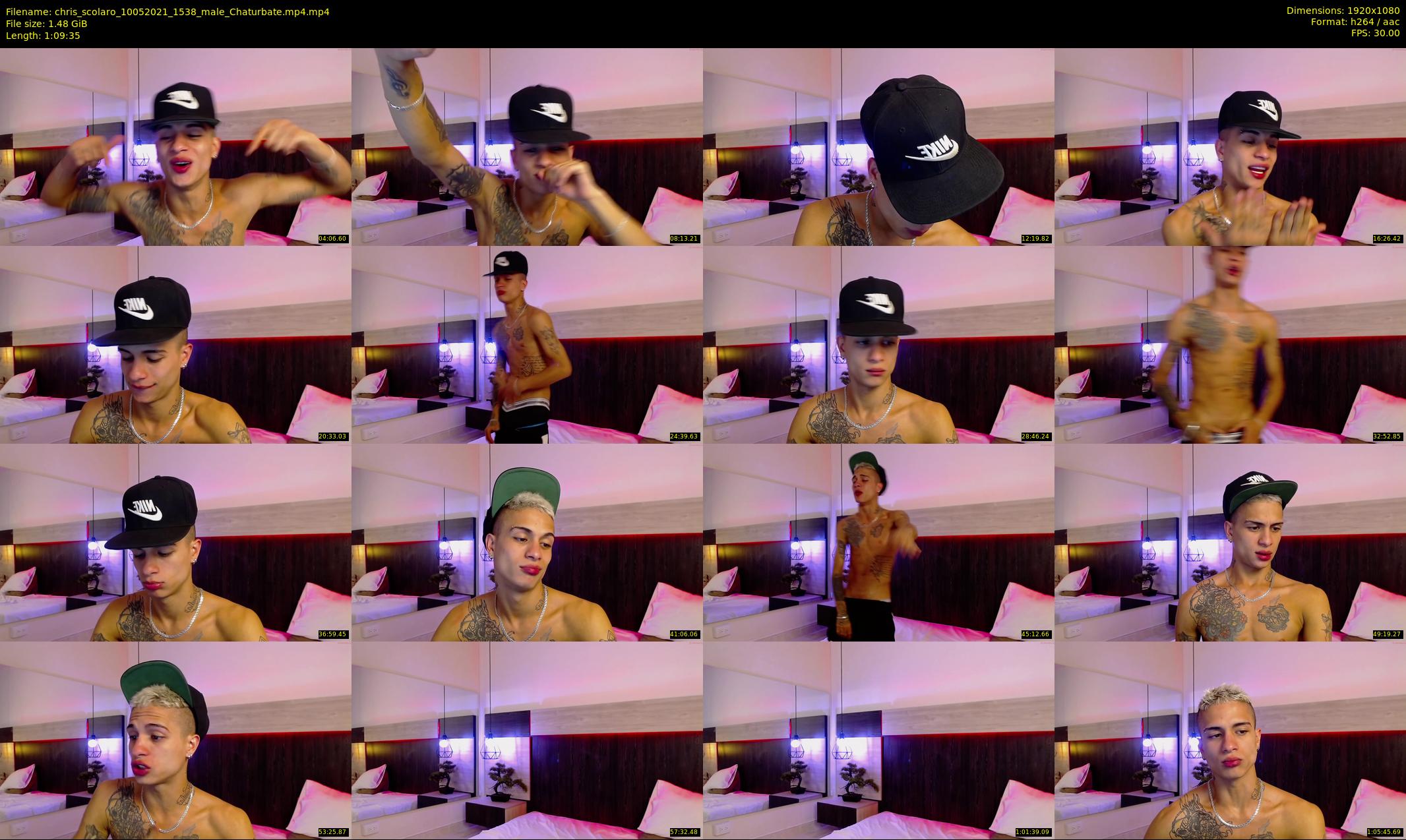 chris_scolaro — 70 minute Chaturbate male cam show recording, 1080p, May 10, 2021