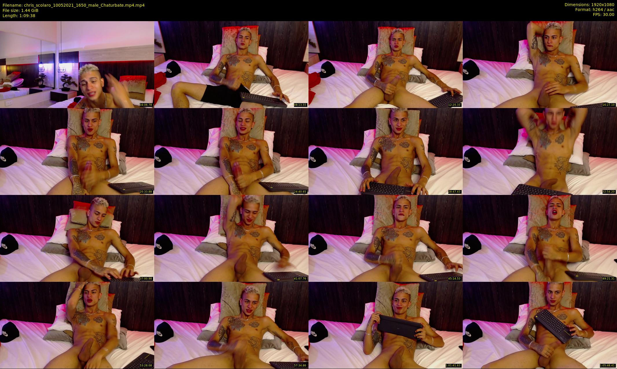 chris_scolaro — 70 minute Chaturbate male cam show recording, 1080p, May 10, 2021