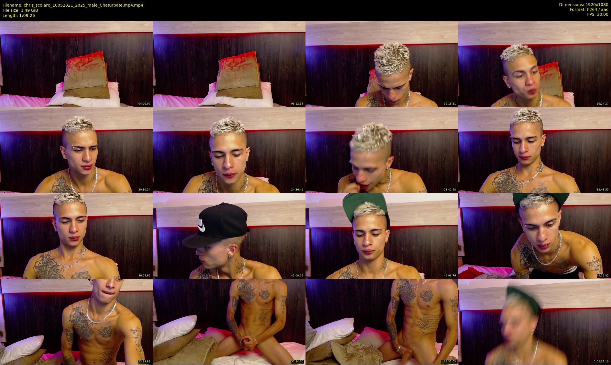 chris_scolaro — 70 minute Chaturbate male cam show recording, 1080p, May 10, 2021