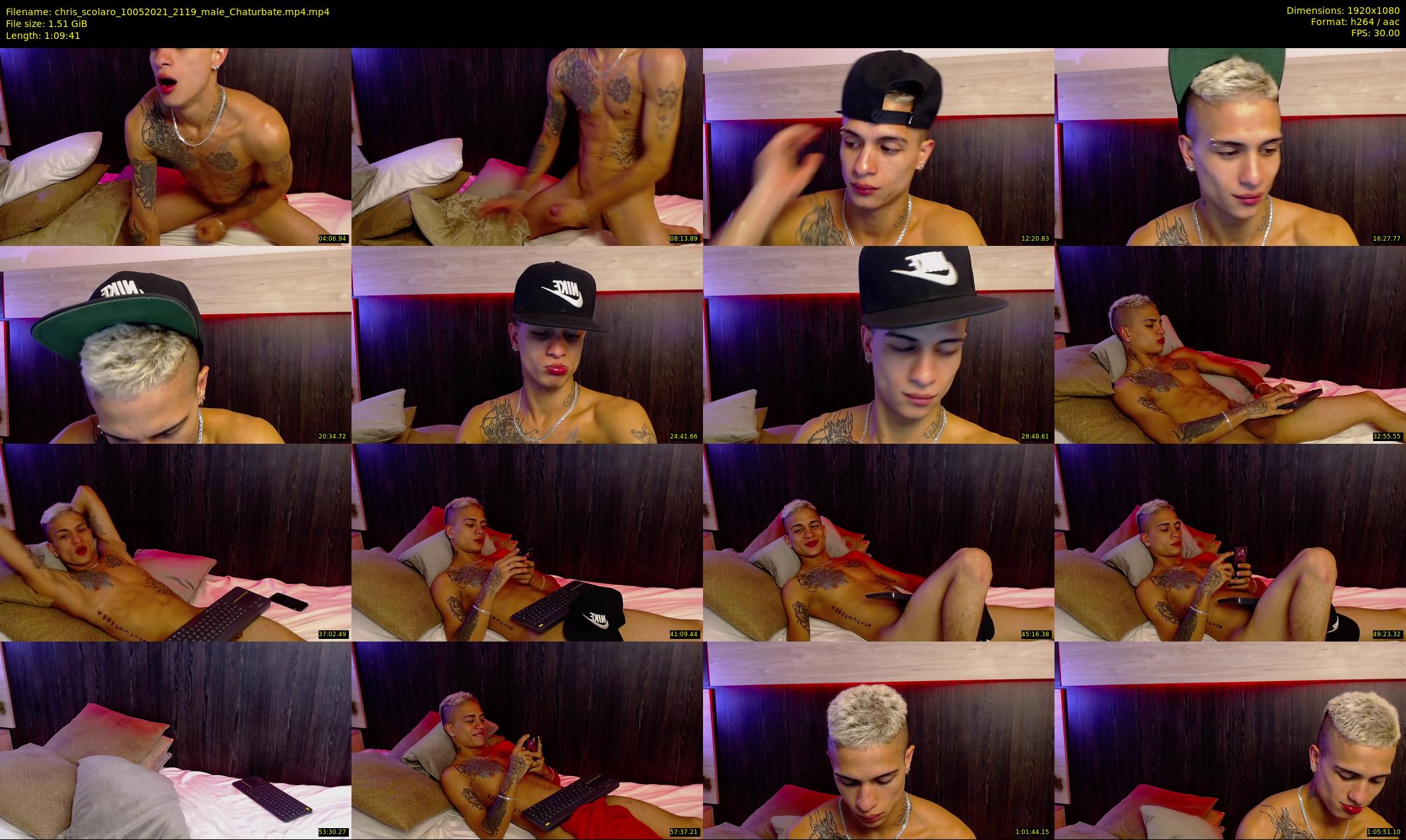 chris_scolaro — 70 minute Chaturbate male cam show recording, 1080p, May 10, 2021