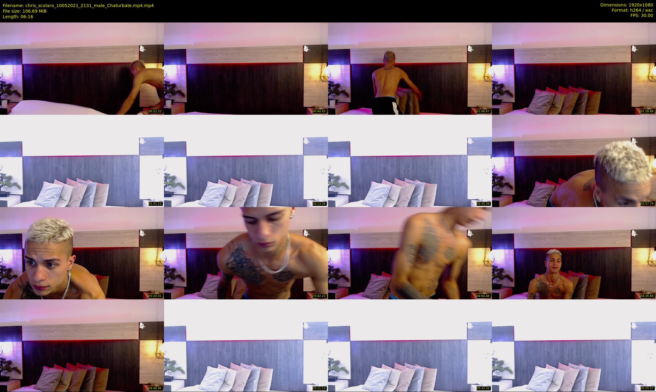 chris_scolaro — 7 minute Chaturbate male cam show recording, 1080p, May 10, 2021
