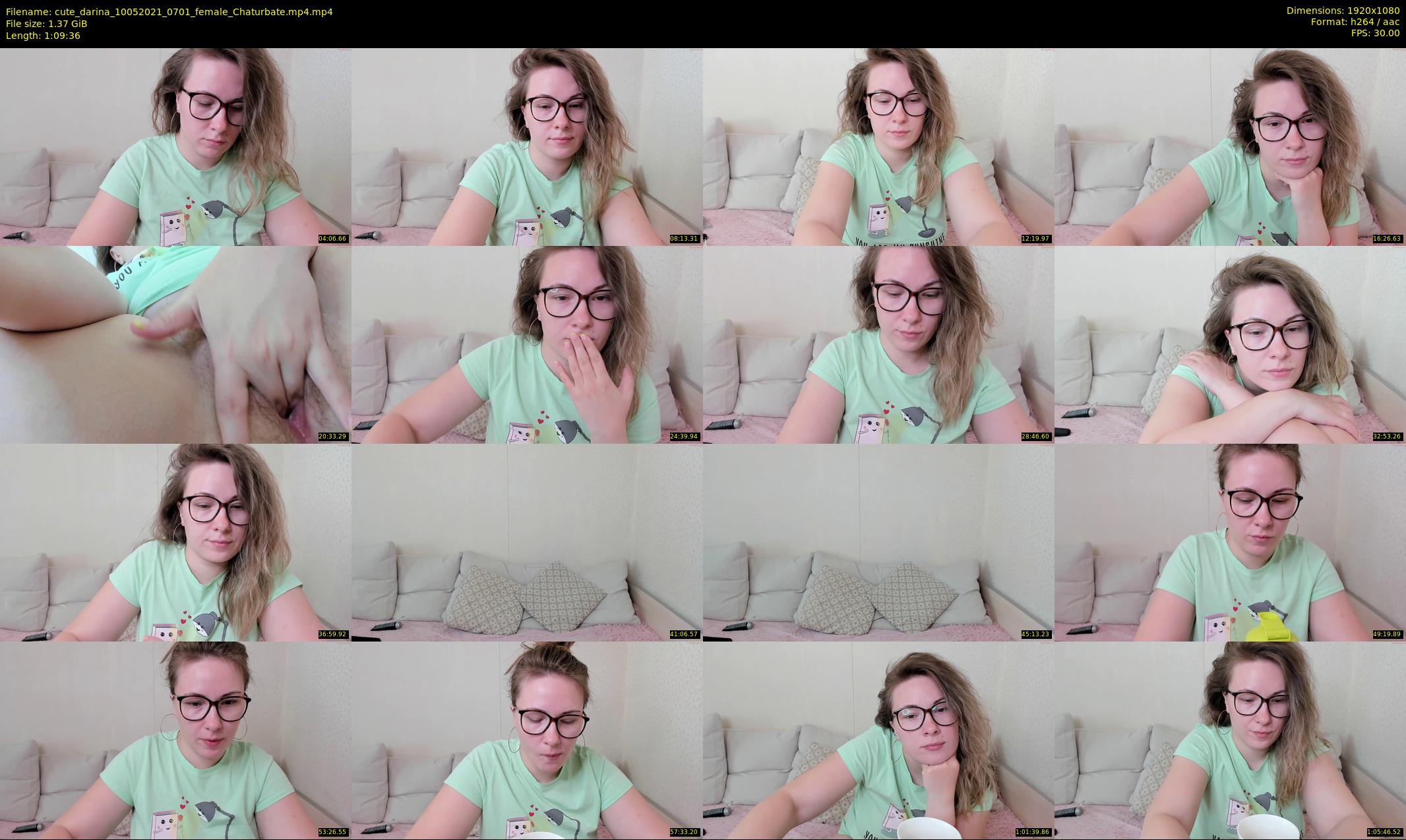 cute_darina — 70 minute Chaturbate female cam show recording, 1080p, May 10, 2021