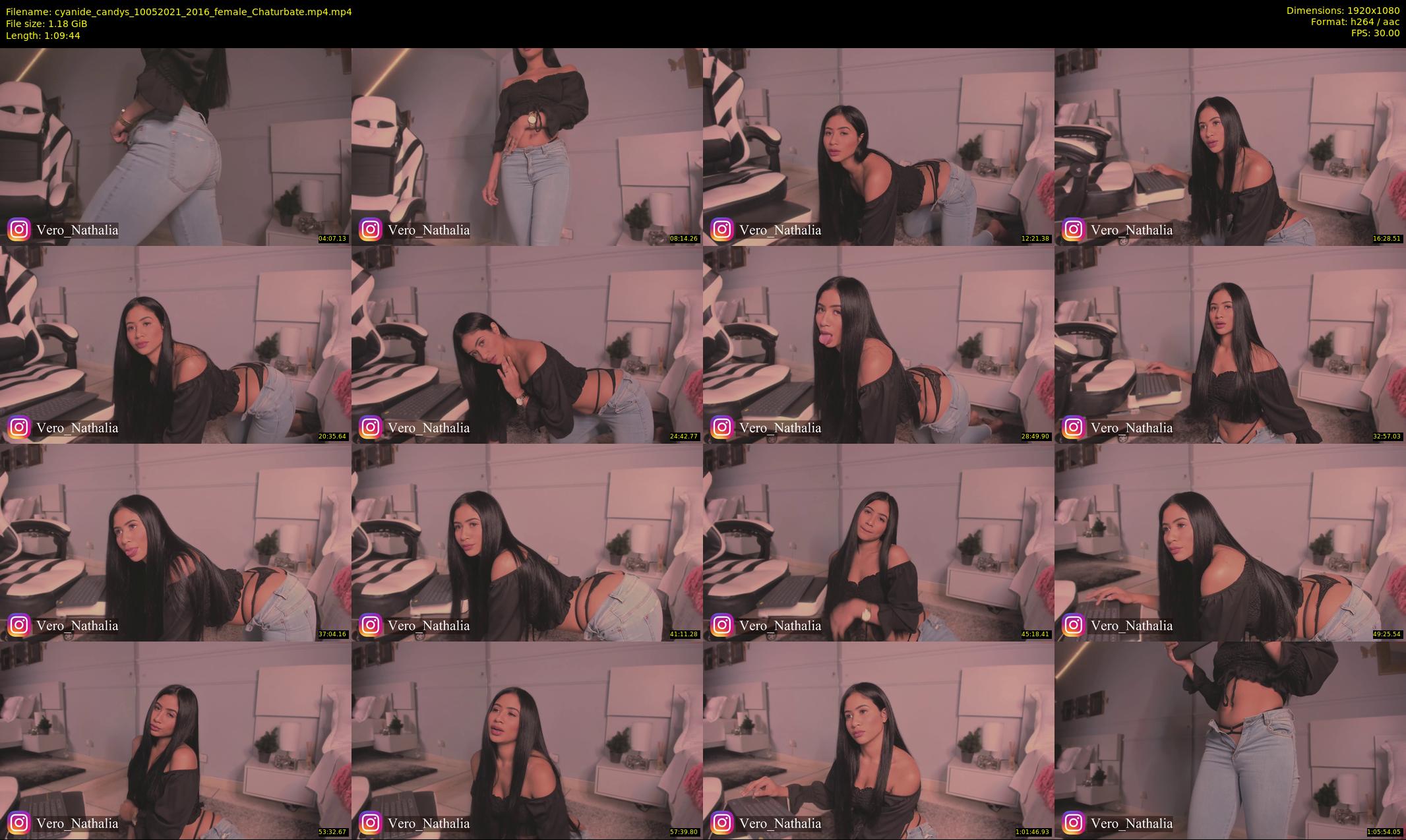 cyanide_candys — 70 minute Chaturbate female cam show recording, 1080p, May 10, 2021