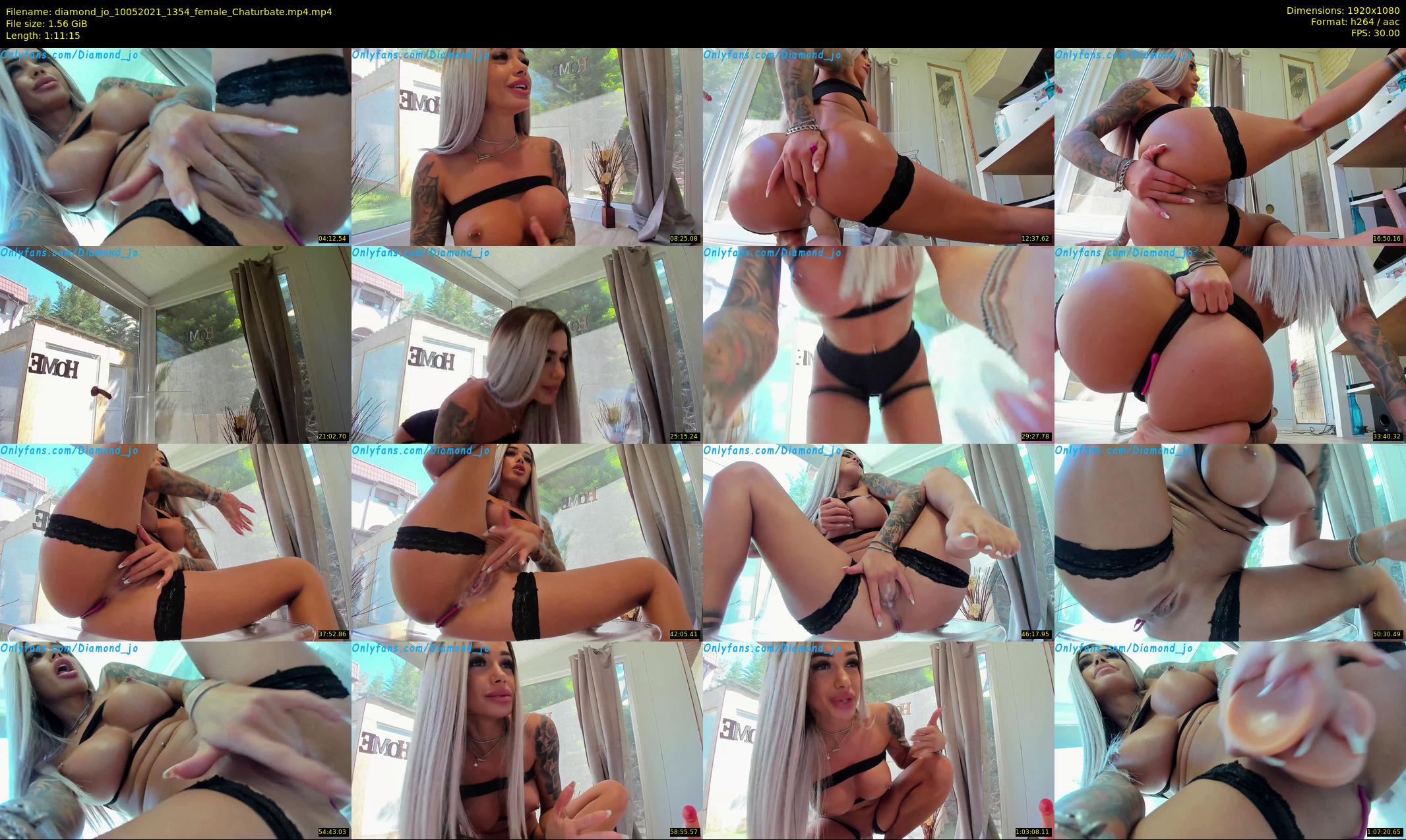diamond_jo — 72 minute Chaturbate female cam show recording, 1080p, May 10, 2021