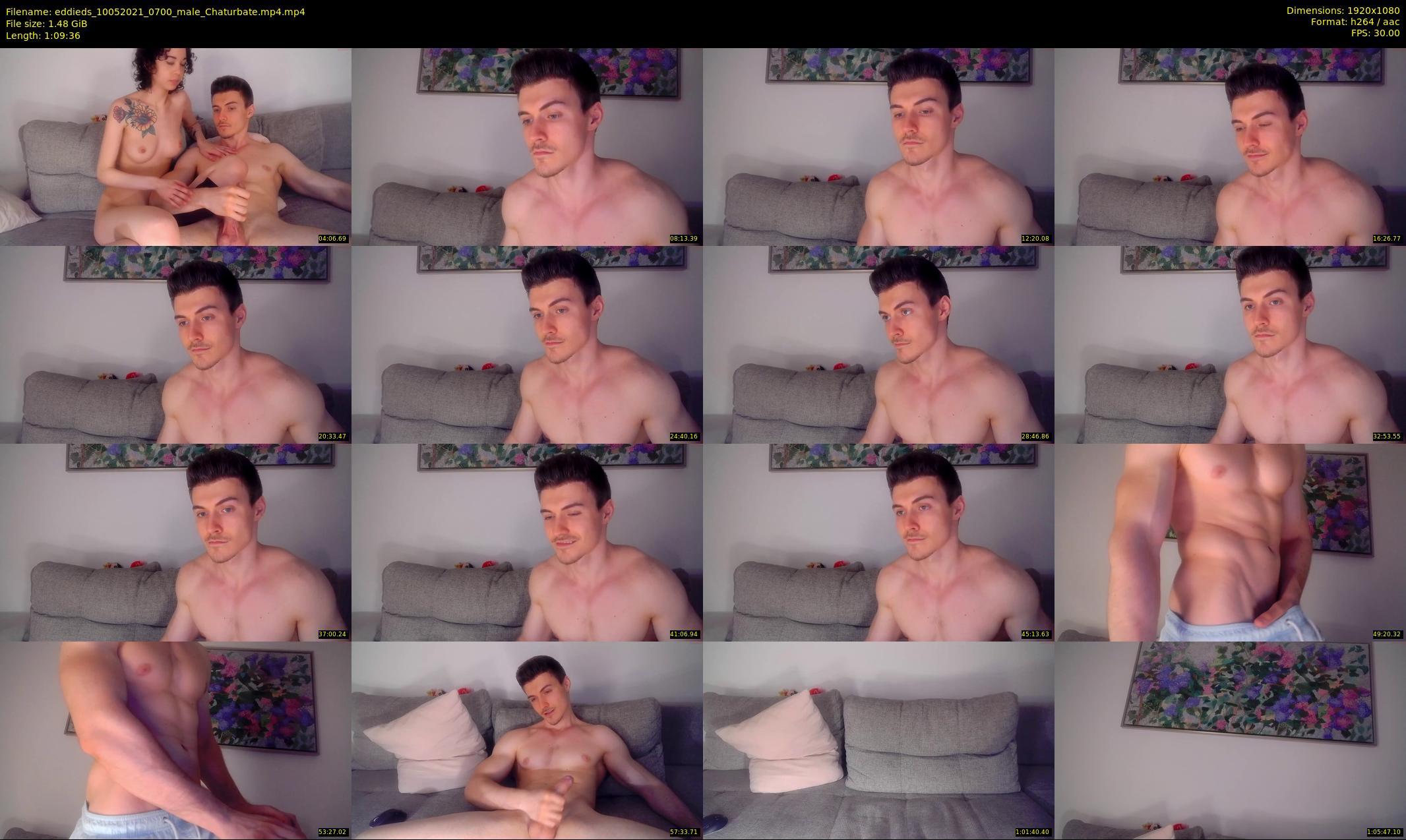 eddieds — 70 minute Chaturbate male cam show recording, 1080p, May 10, 2021