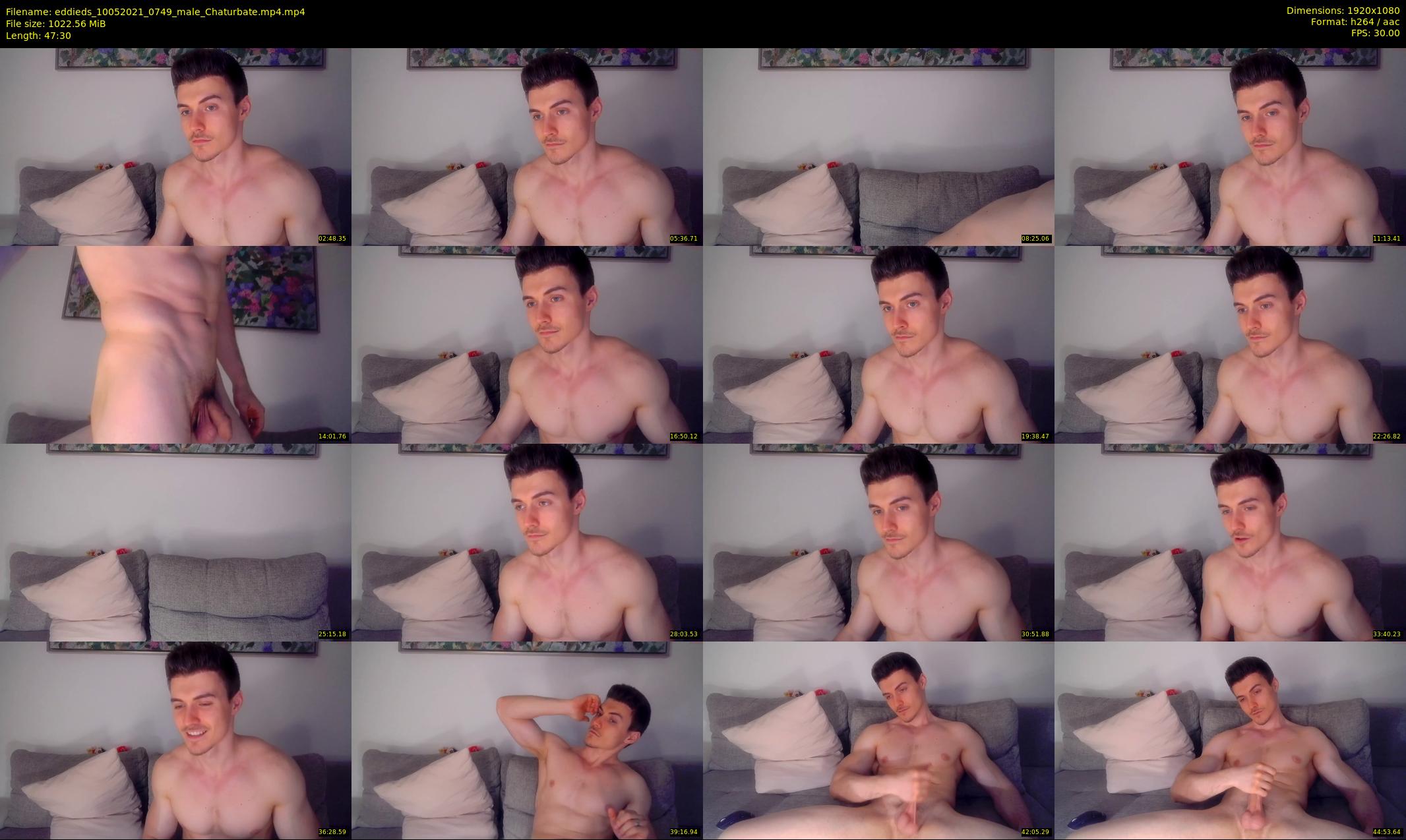 eddieds — 48 minute Chaturbate male cam show recording, 1080p, May 10, 2021