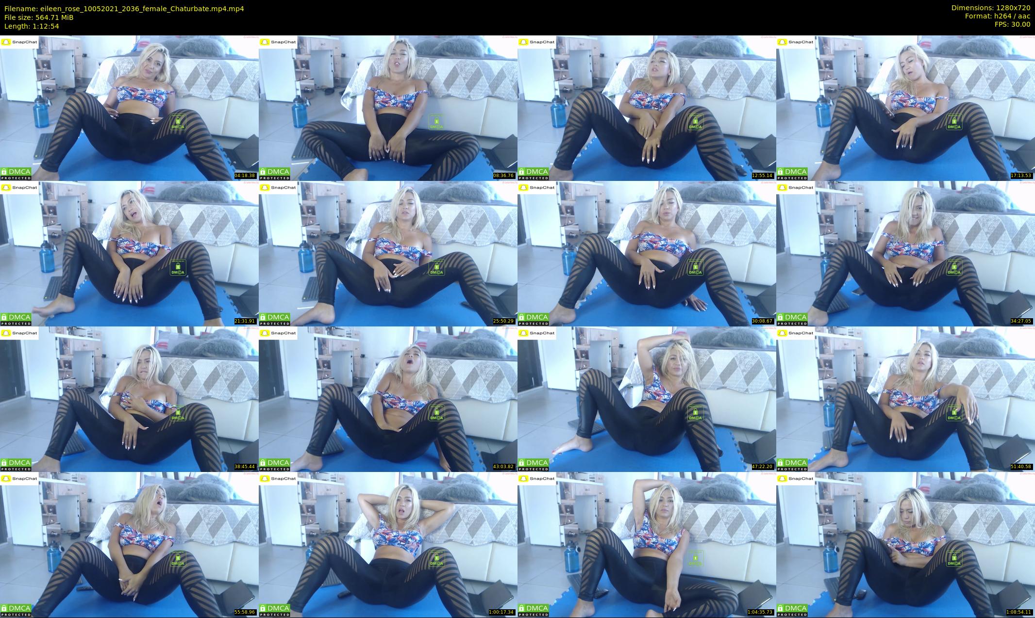 eileen_rose — 73 minute Chaturbate female cam show recording, 720p, May 10, 2021