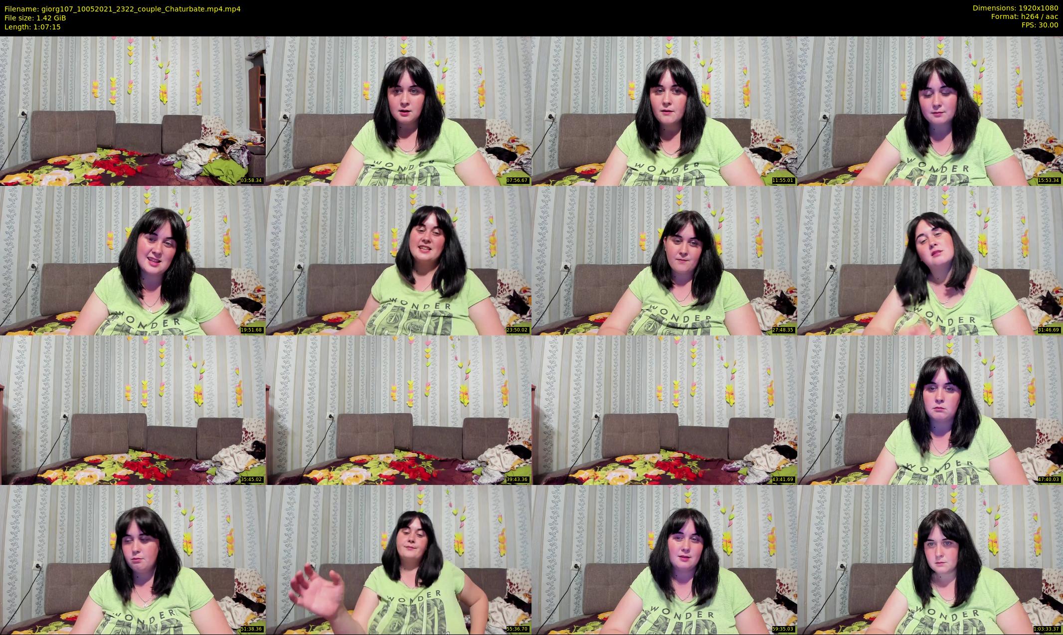 giorg107 — 68 minute Chaturbate couple cam show recording, 1080p, May 10, 2021