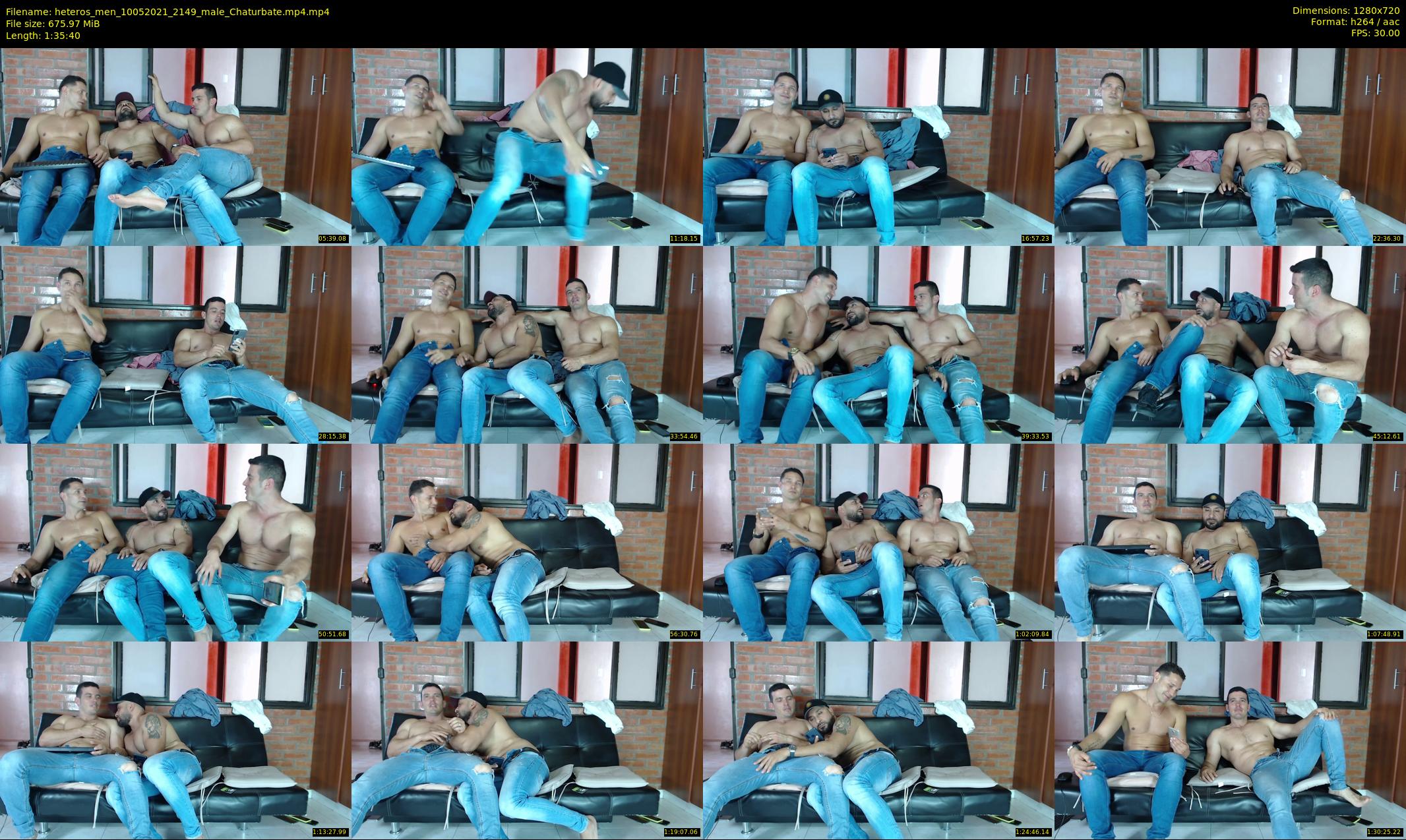 heteros_men — 96 minute Chaturbate male cam show recording, 720p, May 10, 2021