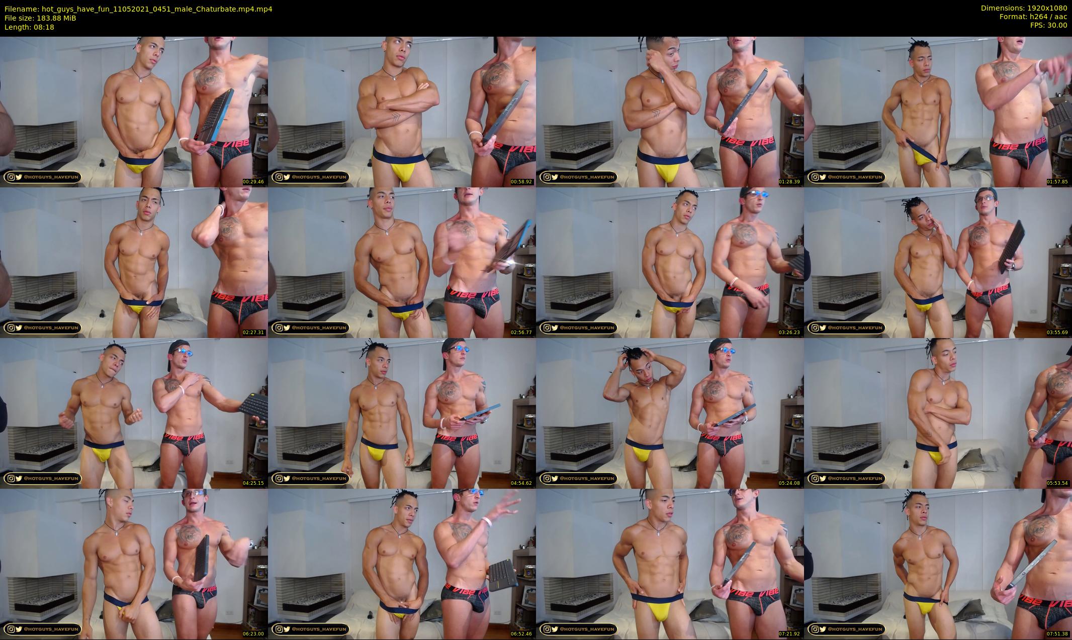 hot_guys_have_fun — 9 minute Chaturbate male cam show recording, 1080p, May 11, 2021