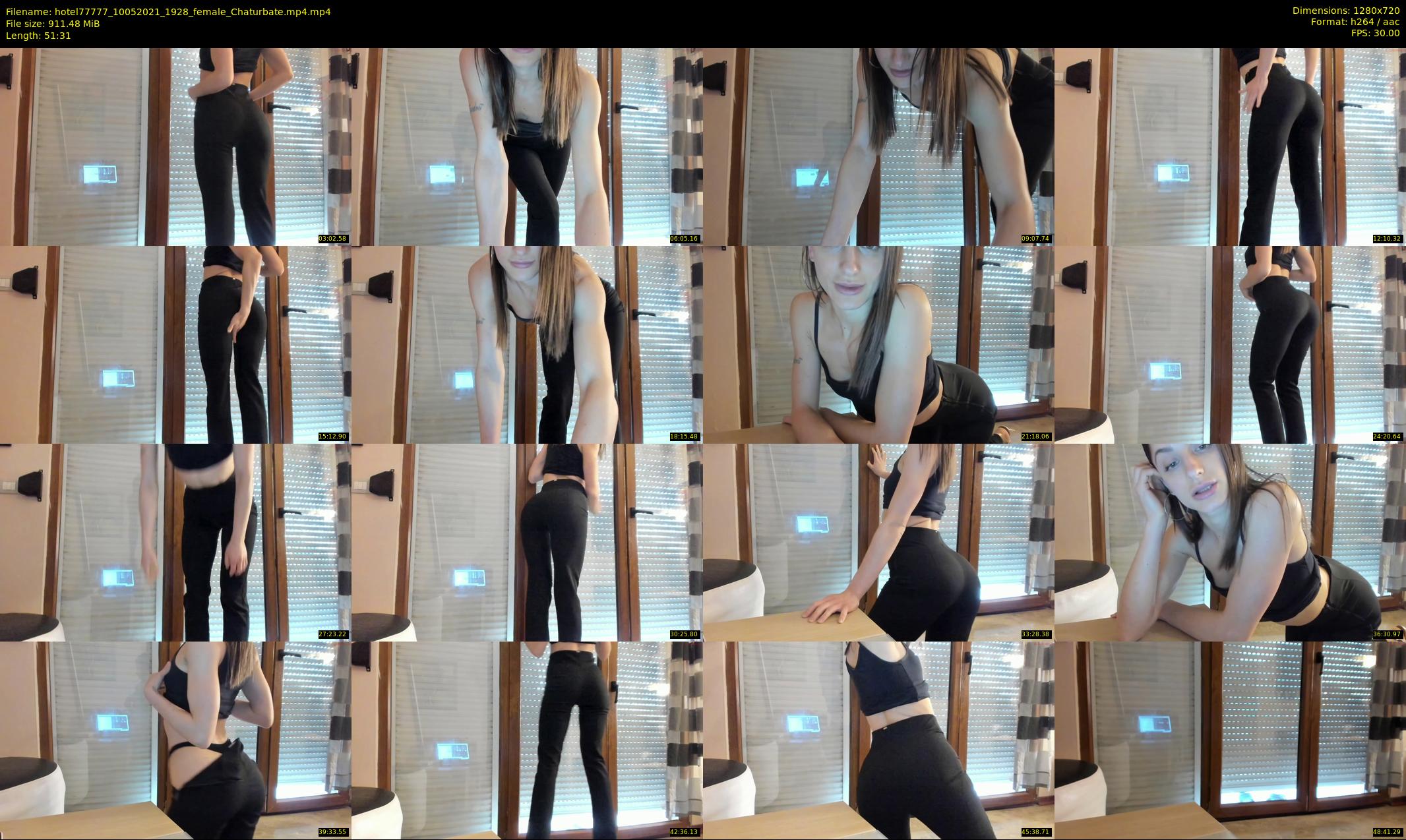 hotel77777 — 52 minute Chaturbate female cam show recording, 720p, May 10, 2021