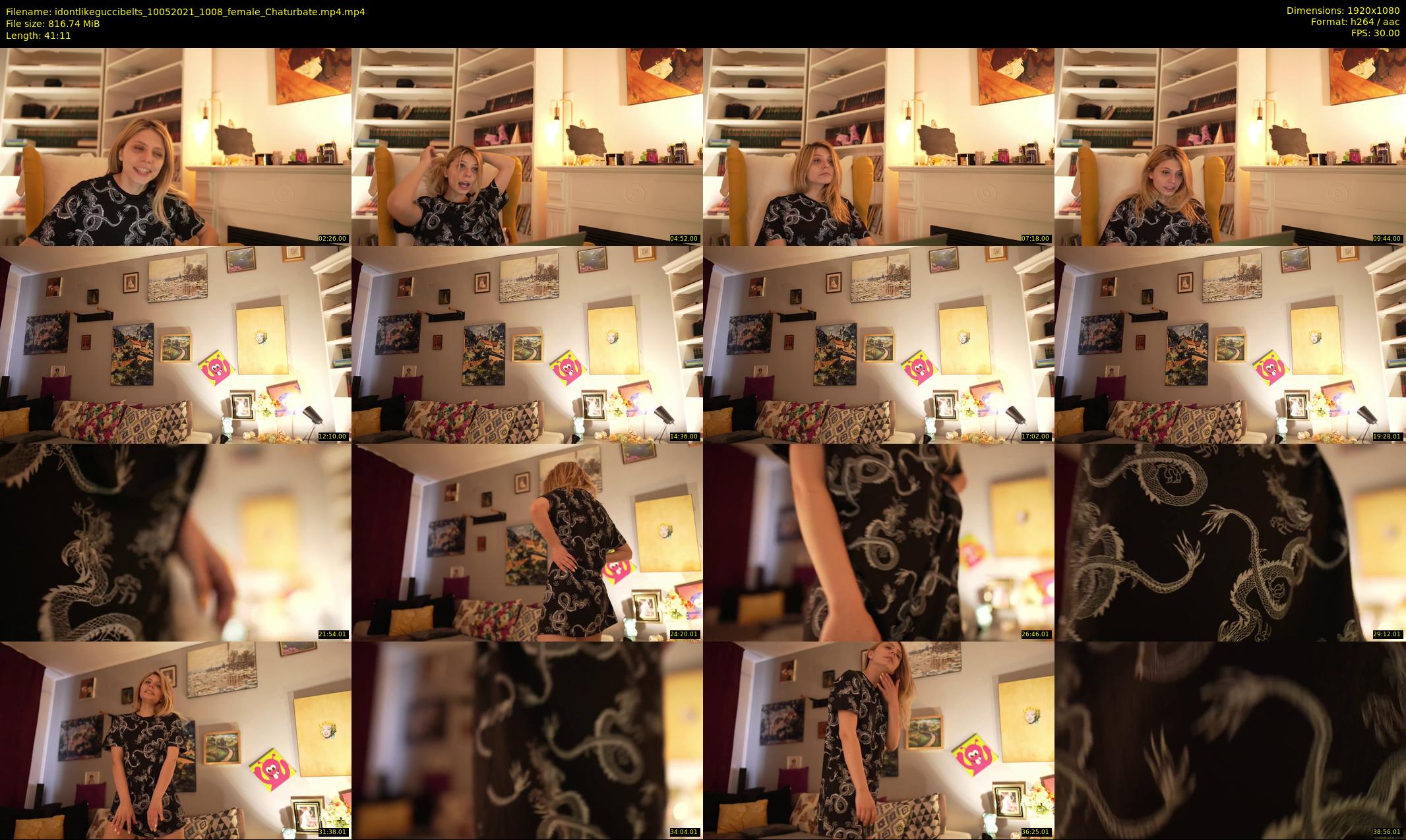 idontlikeguccibelts — 42 minute Chaturbate female cam show recording, 1080p, May 10, 2021