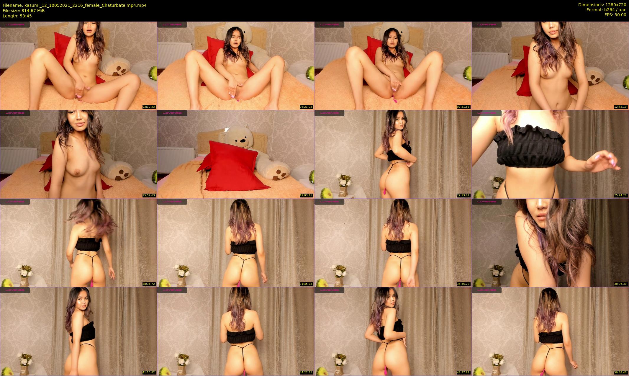 kasumi_12 — 54 minute Chaturbate female cam show recording, 720p, May 10, 2021