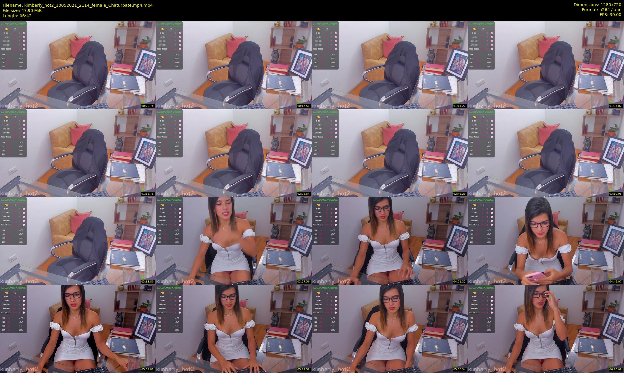 kimberly_hot2 — 7 minute Chaturbate female cam show recording, 720p, May 10, 2021