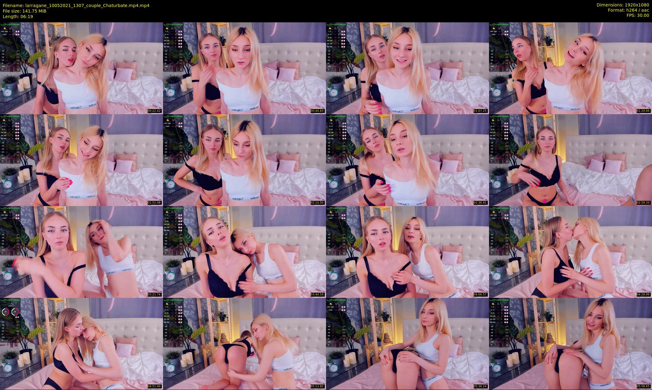 larragane — 7 minute Chaturbate couple cam show recording, 1080p, May 10, 2021