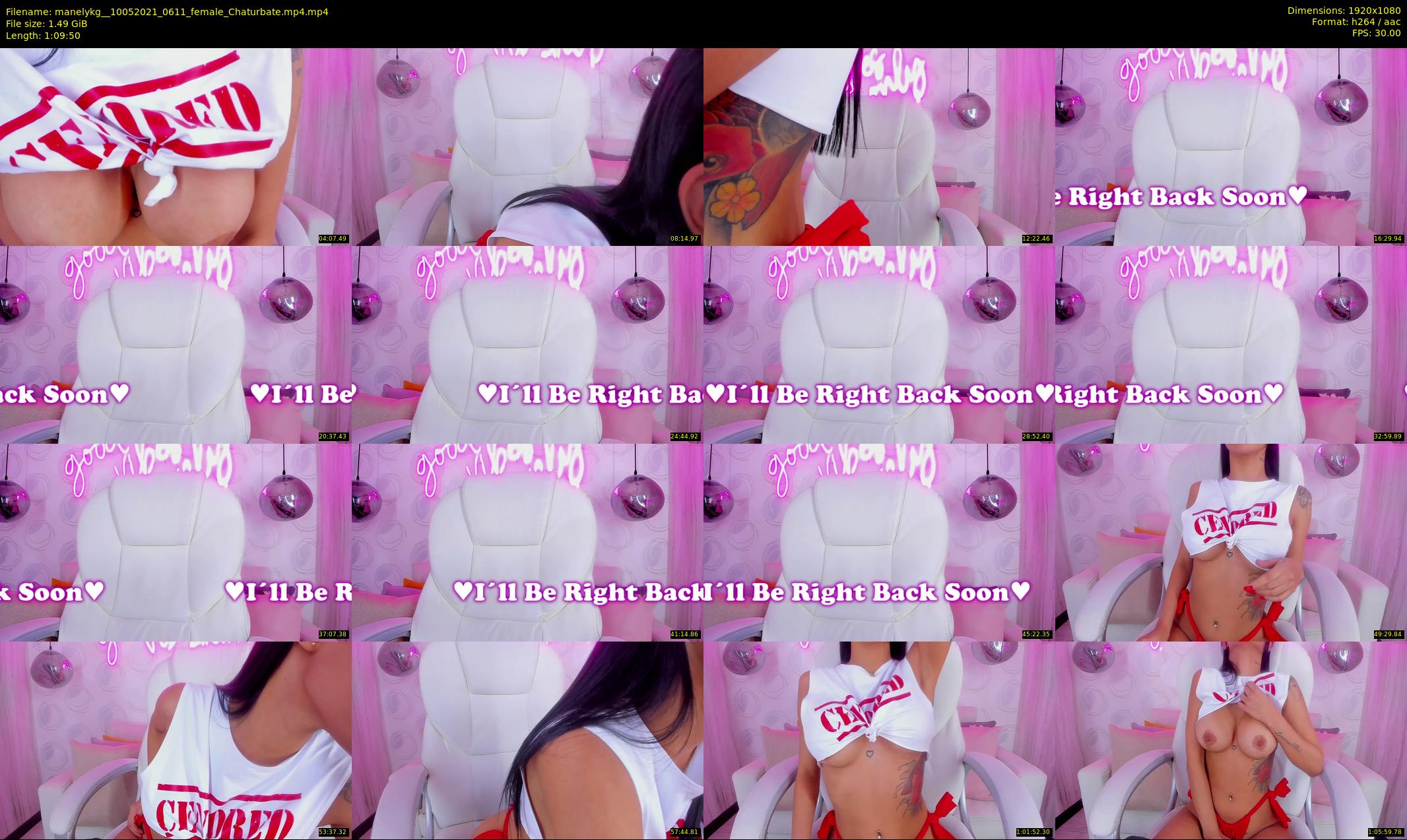 manelykg_ — 70 minute Chaturbate female cam show recording, 1080p, May 10, 2021