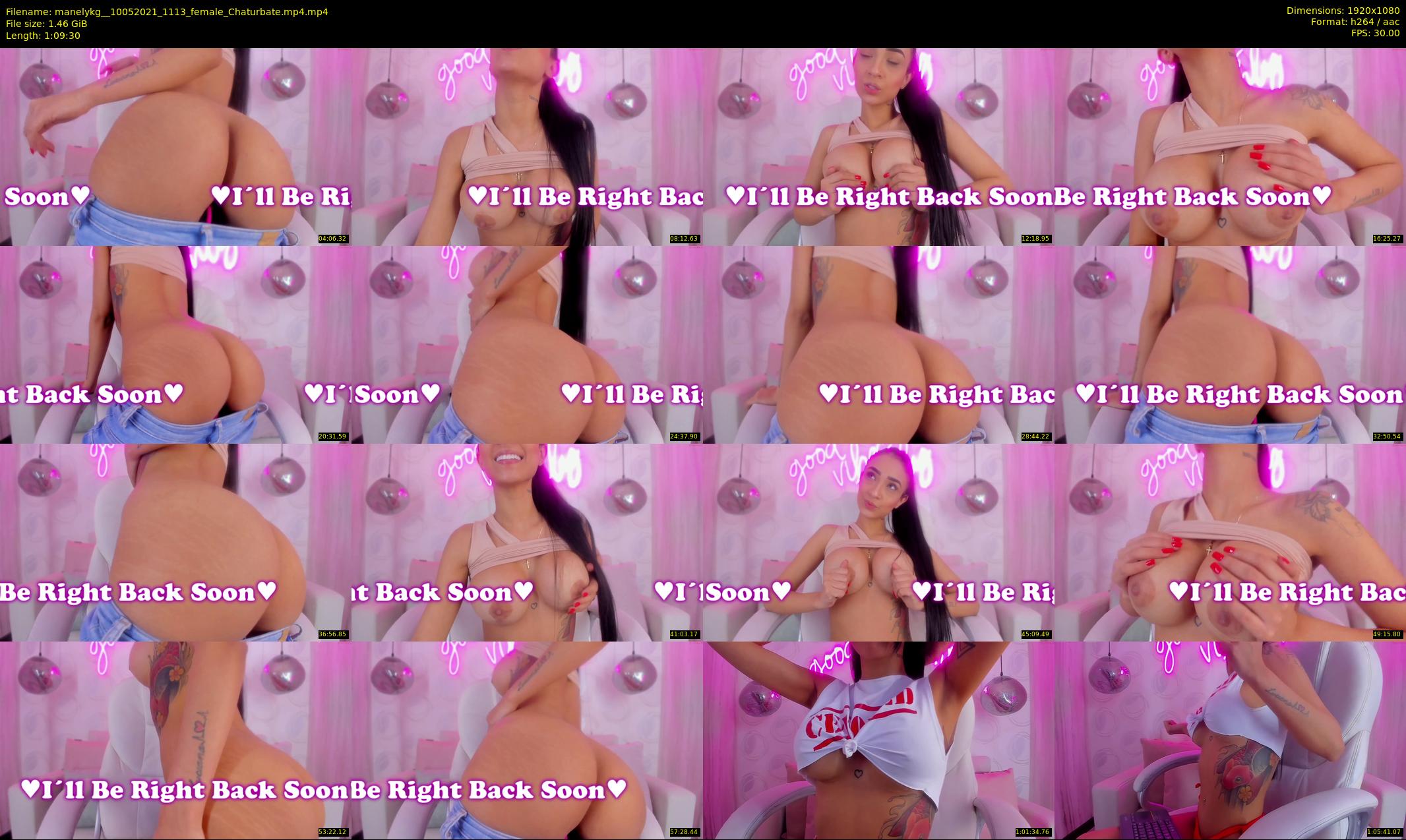 manelykg_ — 70 minute Chaturbate female cam show recording, 1080p, May 10, 2021