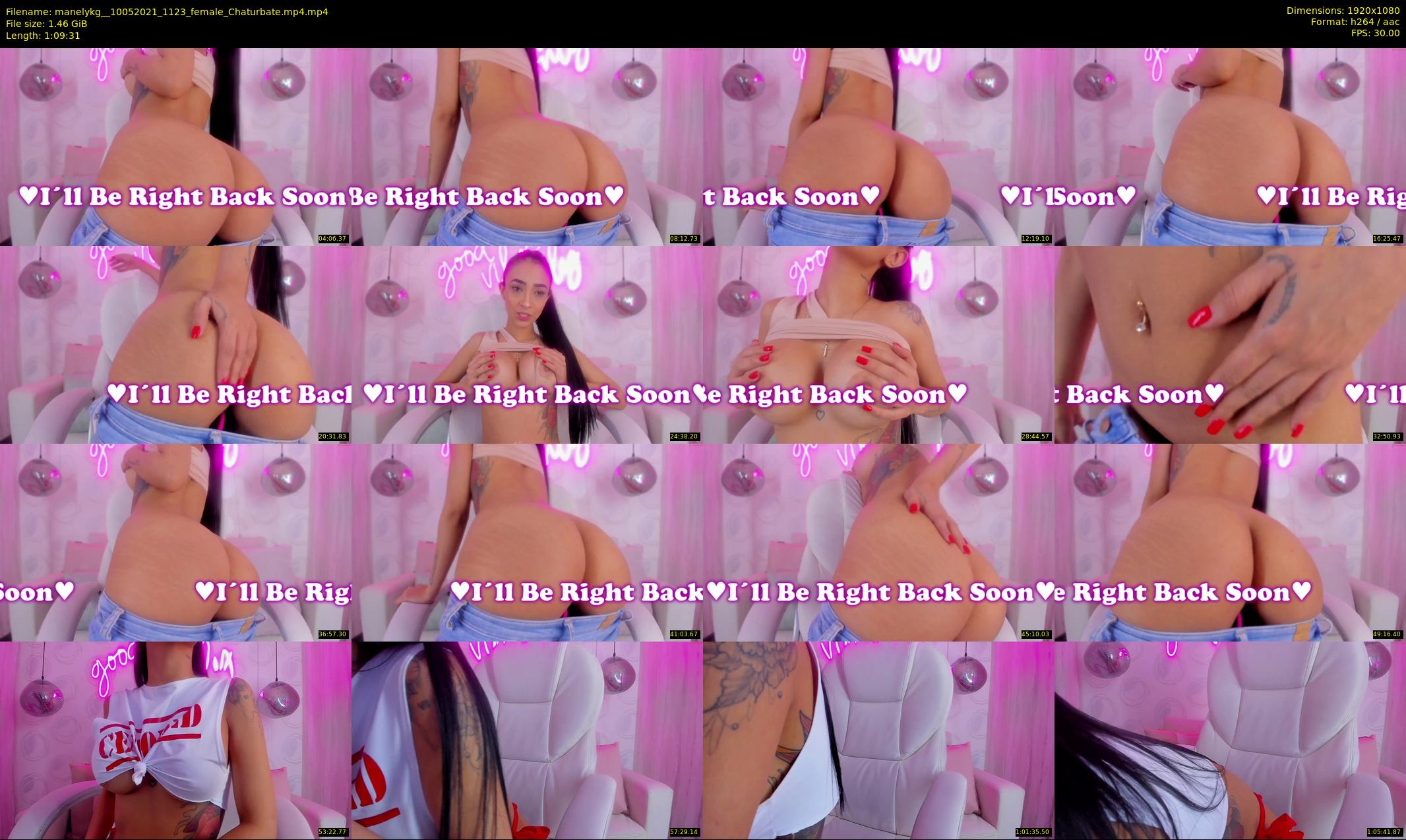 manelykg_ — 70 minute Chaturbate female cam show recording, 1080p, May 10, 2021
