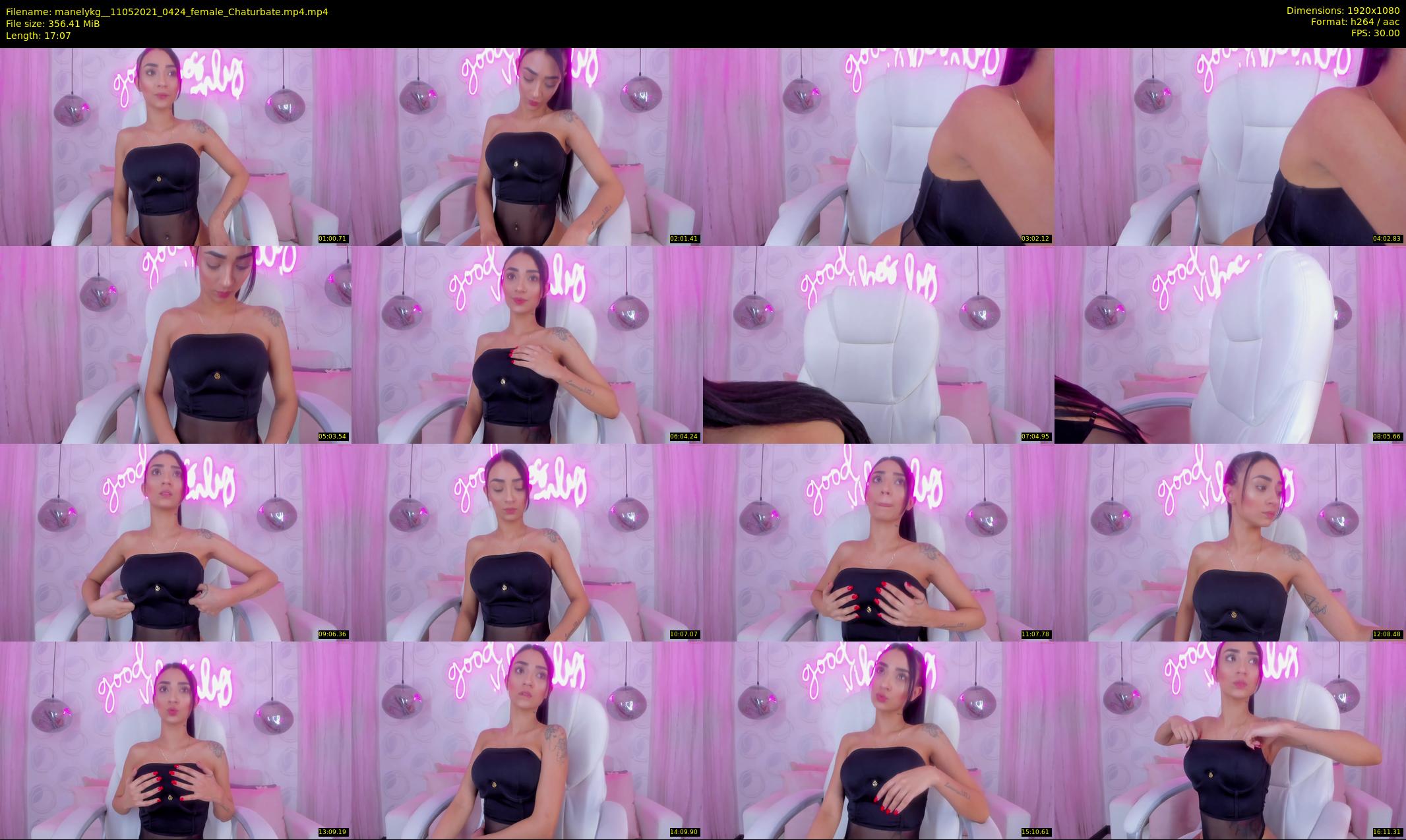 manelykg_ — 18 minute Chaturbate female cam show recording, 1080p, May 11, 2021