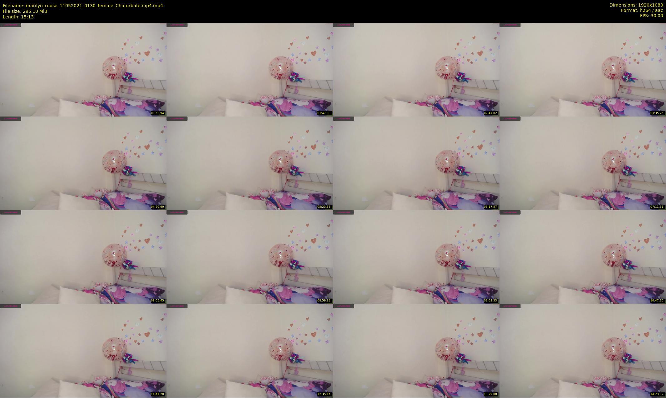 marilyn_rouse — 16 minute Chaturbate female cam show recording, 1080p, May 11, 2021