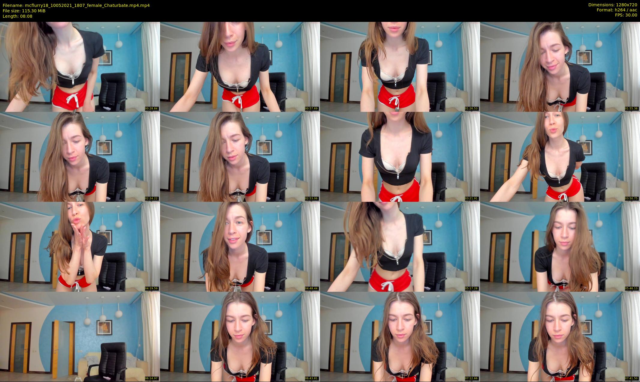 mcflurry18 — 9 minute Chaturbate female cam show recording, 720p, May 10, 2021