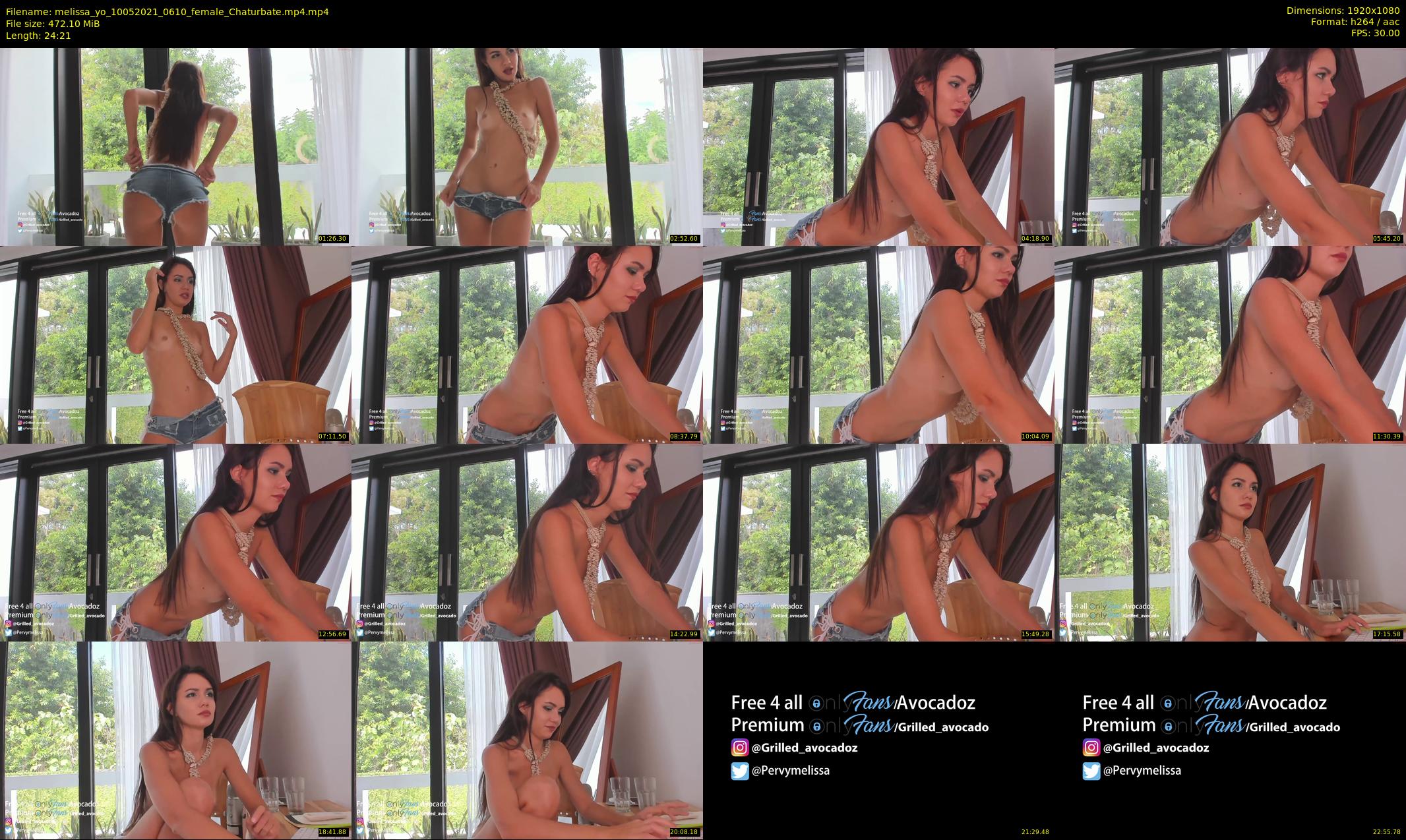 melissa_yo — 25 minute Chaturbate female cam show recording, 1080p, May 10, 2021