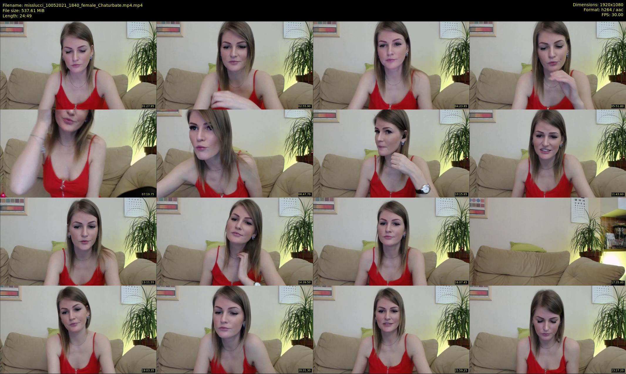 misslucci — 25 minute Chaturbate female cam show recording, 1080p, May 10, 2021