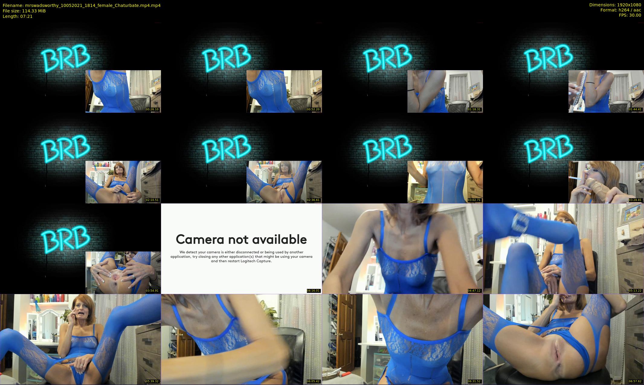 mrswadsworthy — 8 minute Chaturbate female cam show recording, 1080p, May 10, 2021