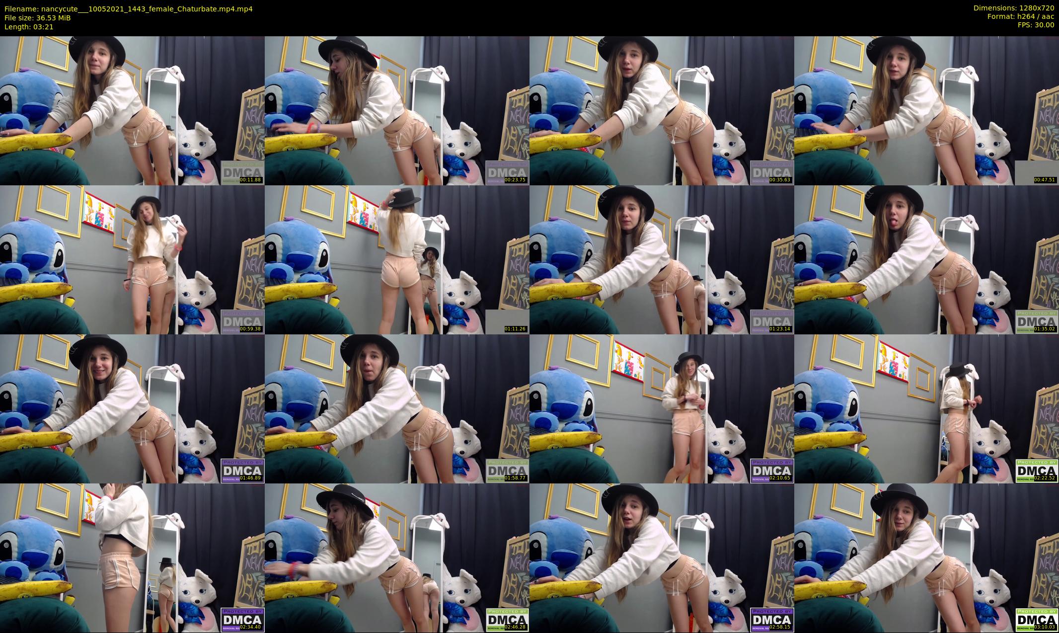 nancycute__ — 4 minute Chaturbate female cam show recording, 720p, May 10, 2021