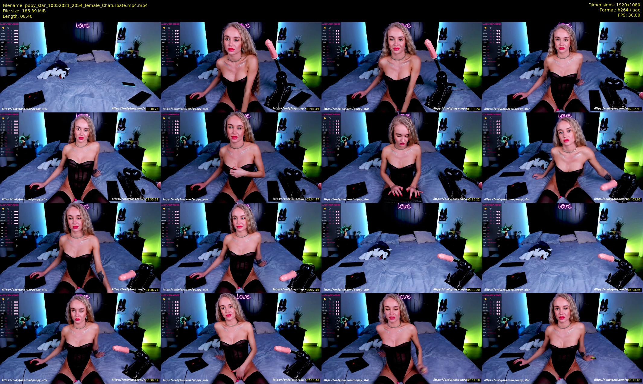 popy_star — 9 minute Chaturbate couple cam show recording, 1080p, May 10, 2021