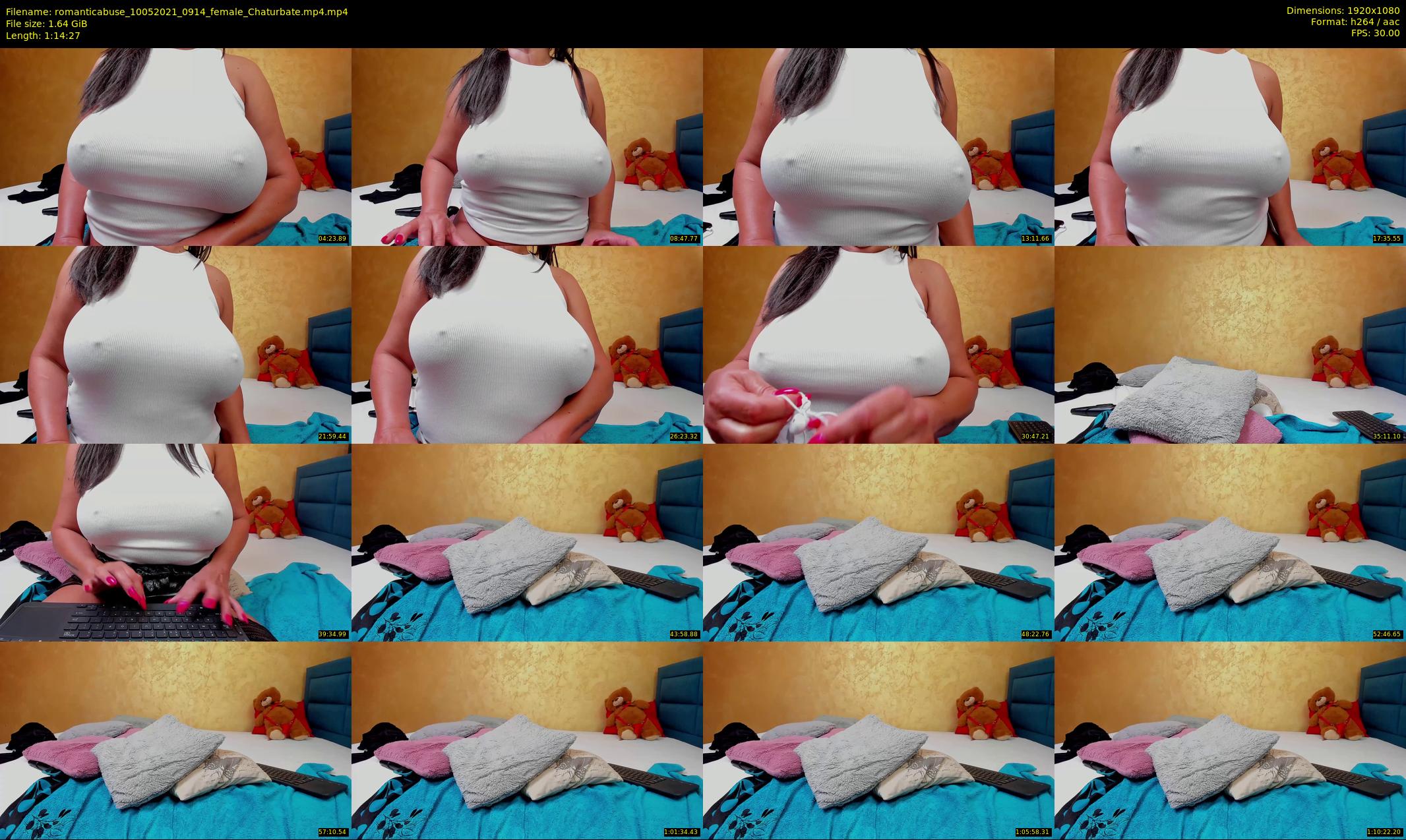 romanticabuse — 75 minute Chaturbate female cam show recording, 1080p, May 10, 2021