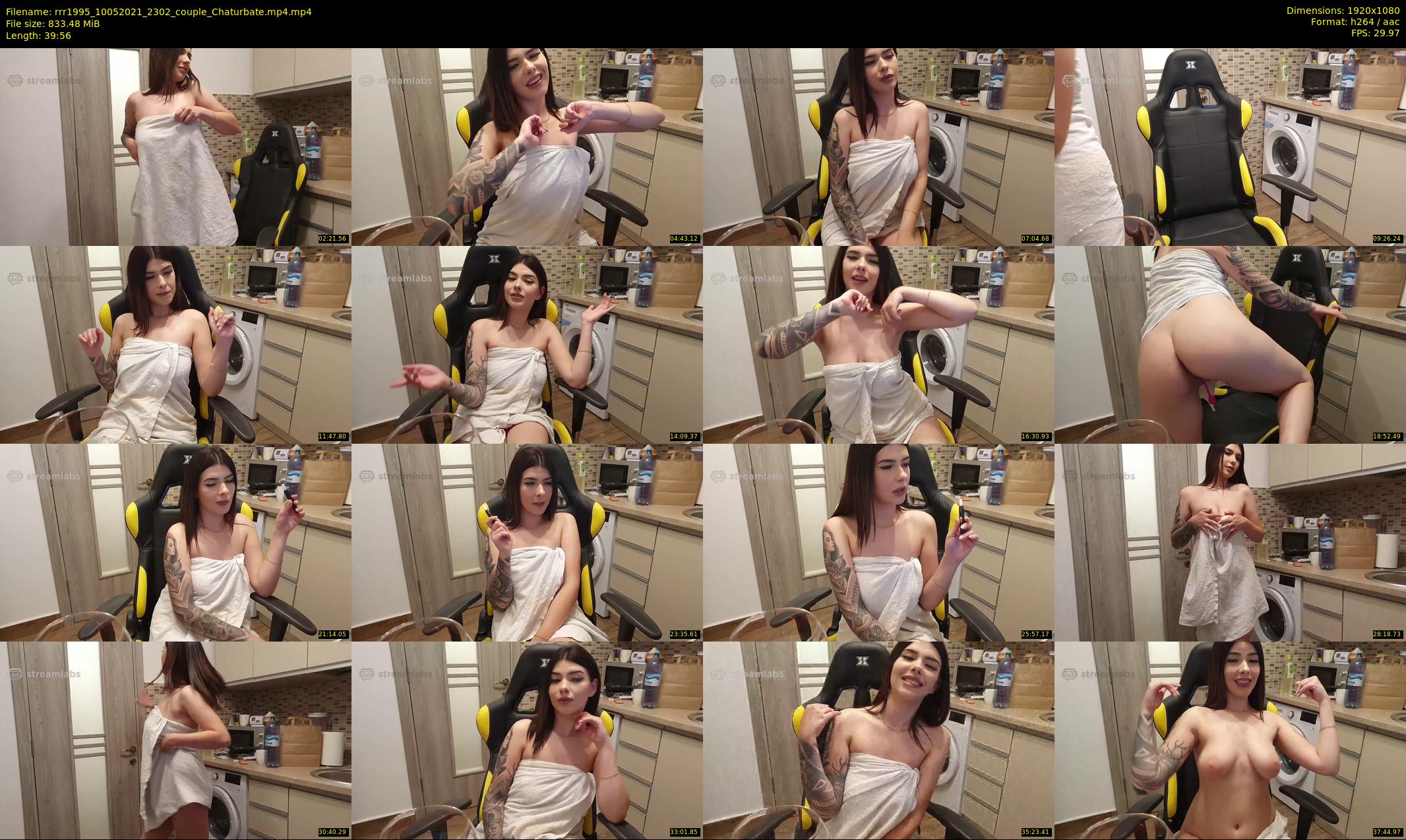 rrr1995 — 40 minute Chaturbate couple cam show recording, 1080p, May 10, 2021