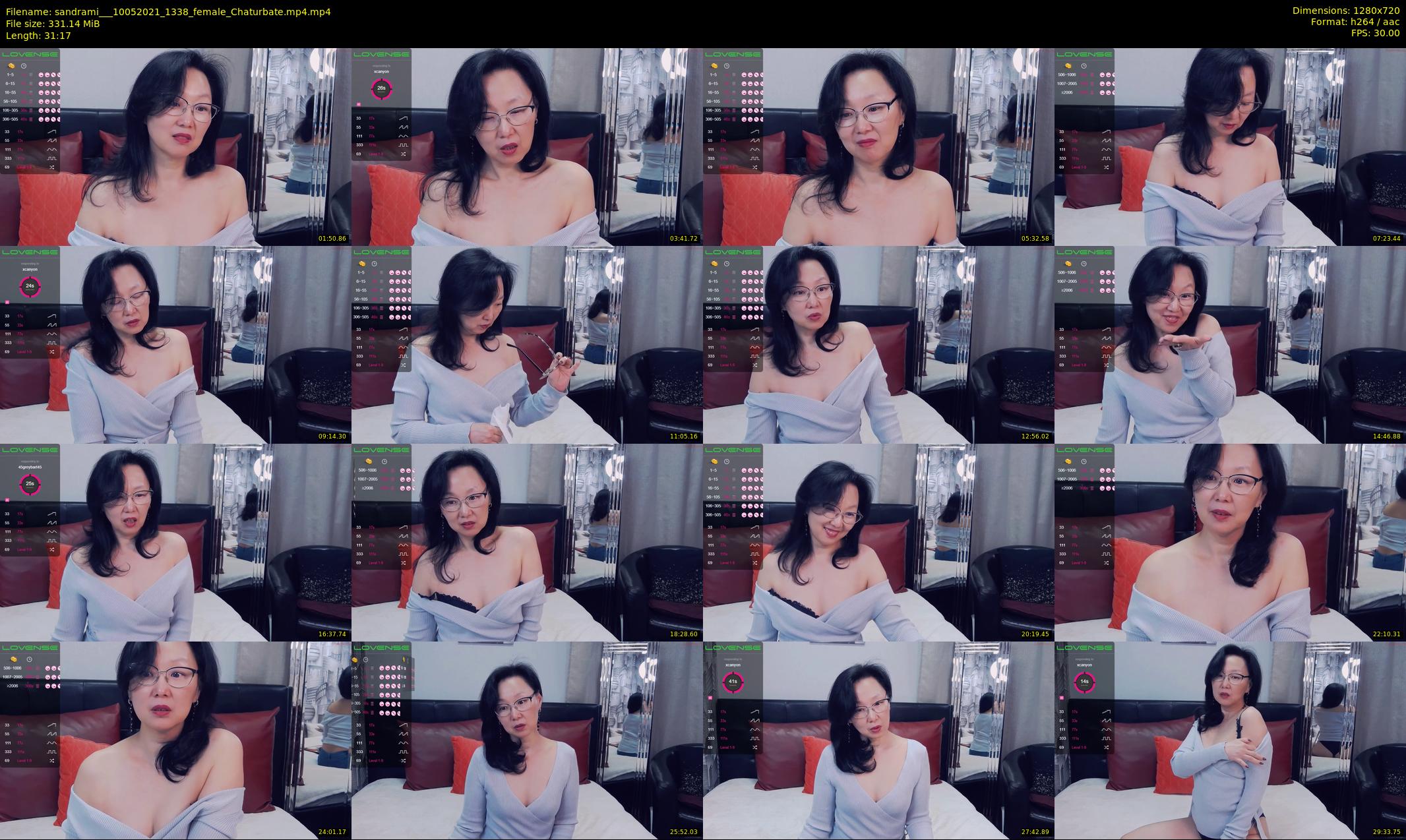 sandrami__ — 32 minute Chaturbate female cam show recording, 720p, May 10, 2021