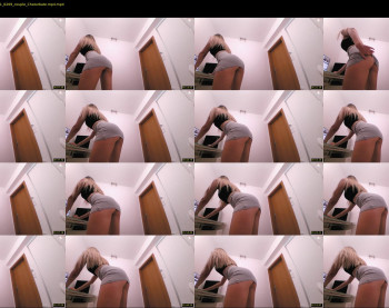 scarlettandtom — 3 minute Chaturbate couple cam show recording, 720p, May 11, 2021