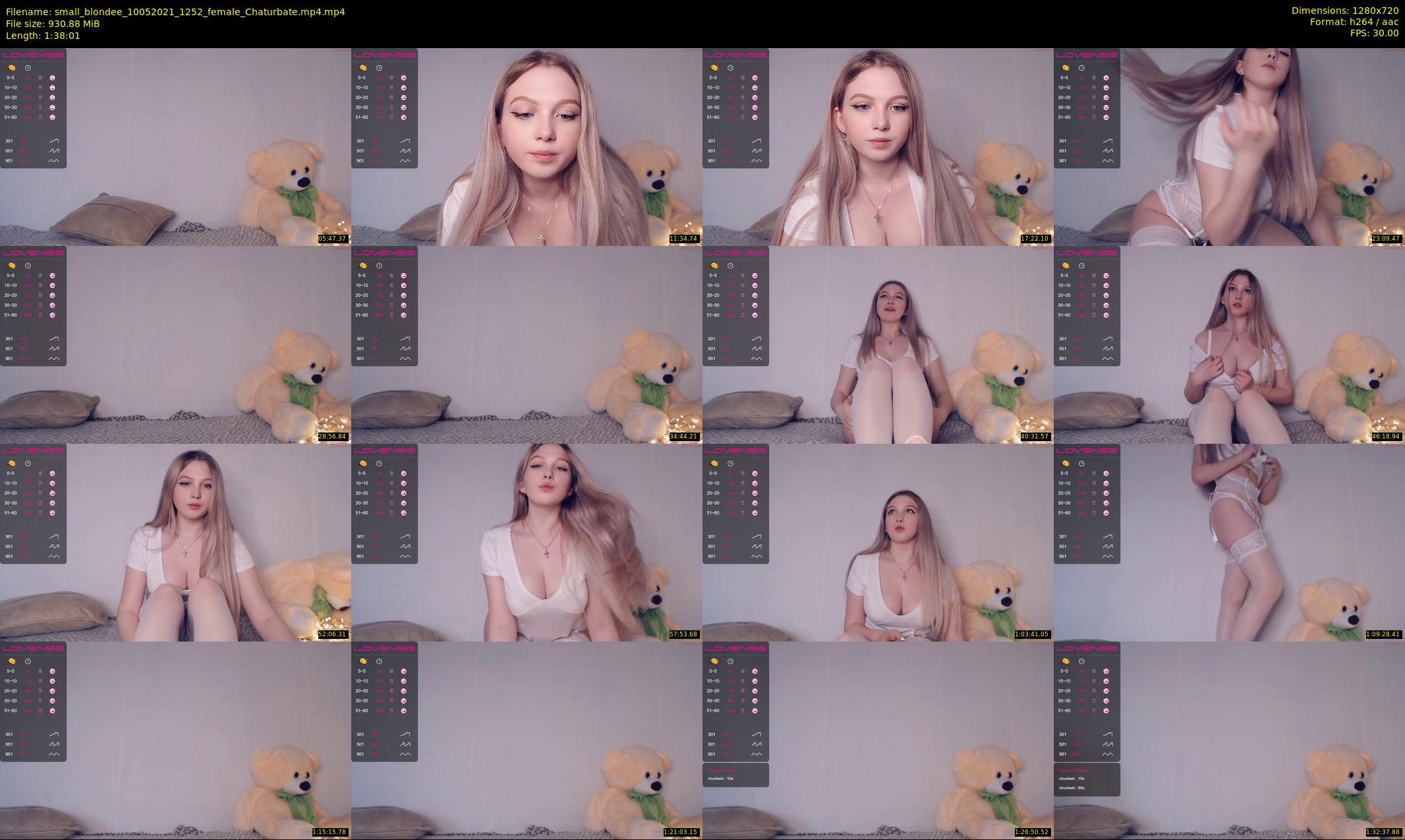 small_blondee — 99 minute Chaturbate female cam show recording, 720p, May 10, 2021