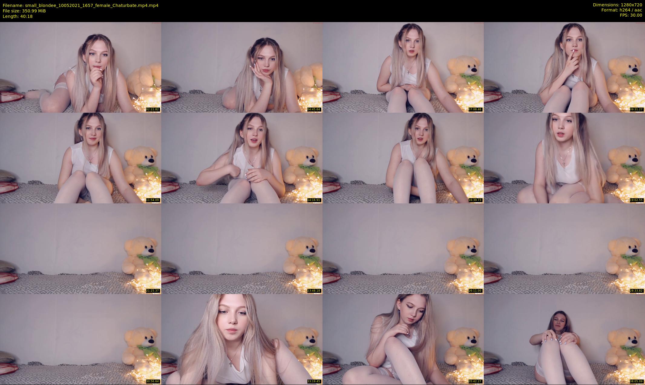 small_blondee — 41 minute Chaturbate female cam show recording, 720p, May 10, 2021