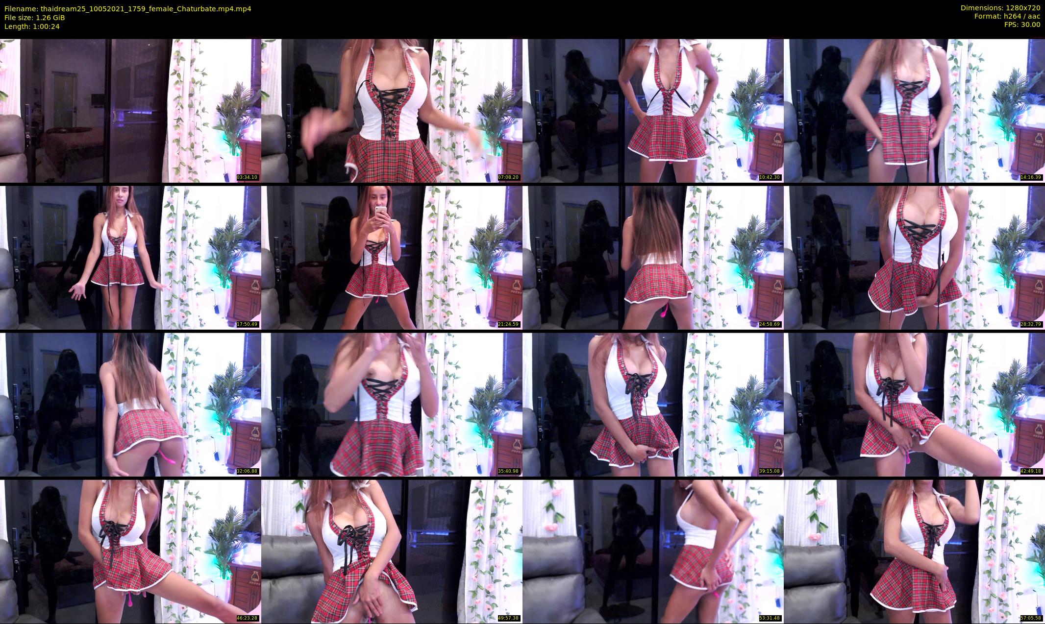 thaidream25 — 61 minute Chaturbate female cam show recording, 720p, May 10, 2021