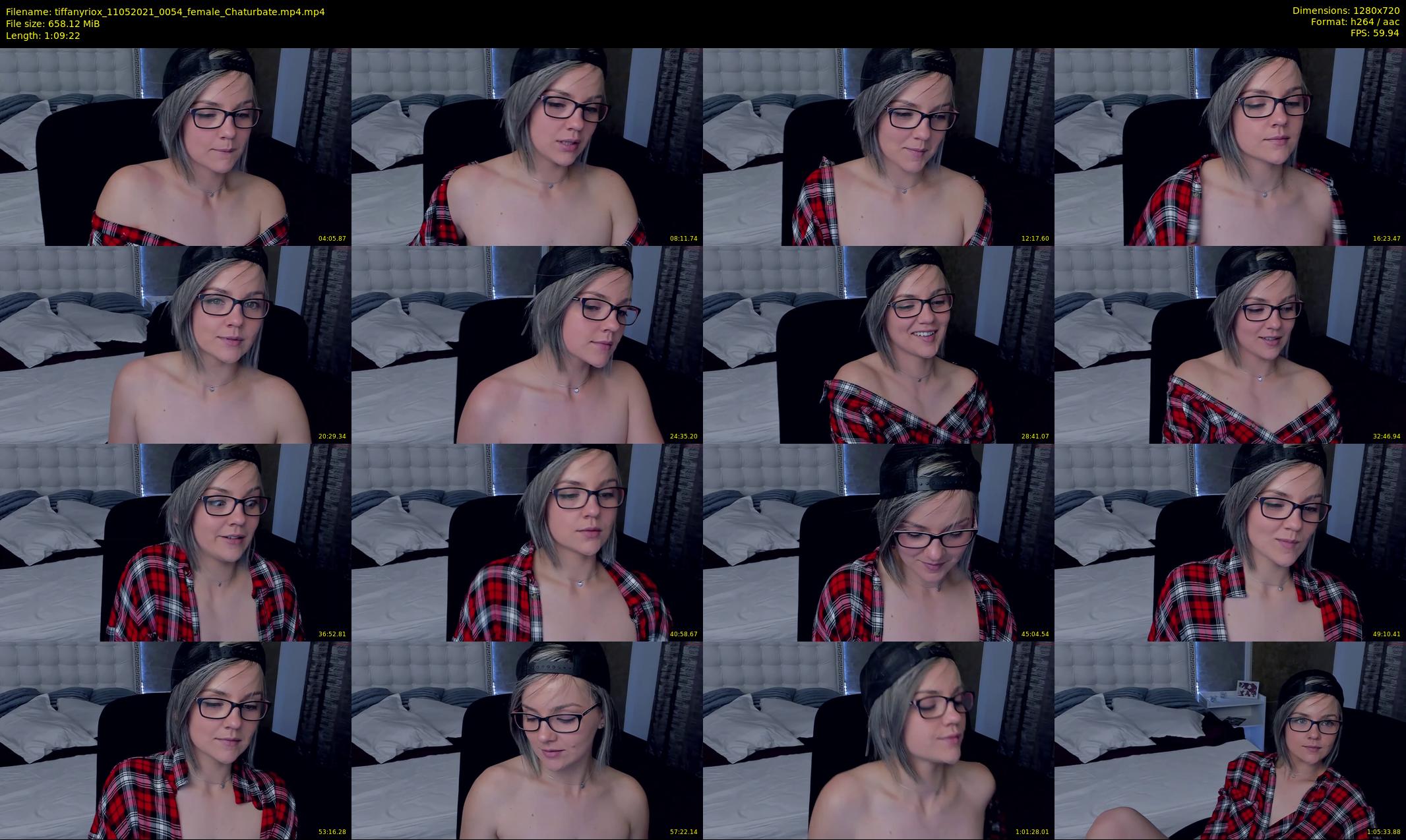 tiffanyriox — 70 minute Chaturbate female cam show recording, 720p, May 11, 2021