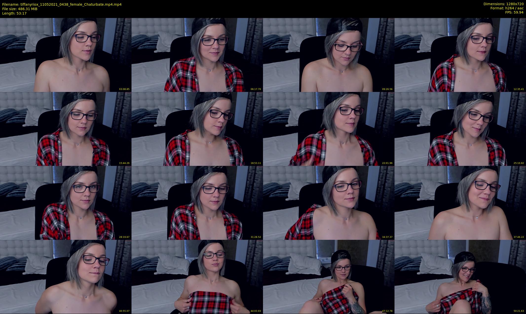 tiffanyriox — 54 minute Chaturbate female cam show recording, 720p, May 11, 2021