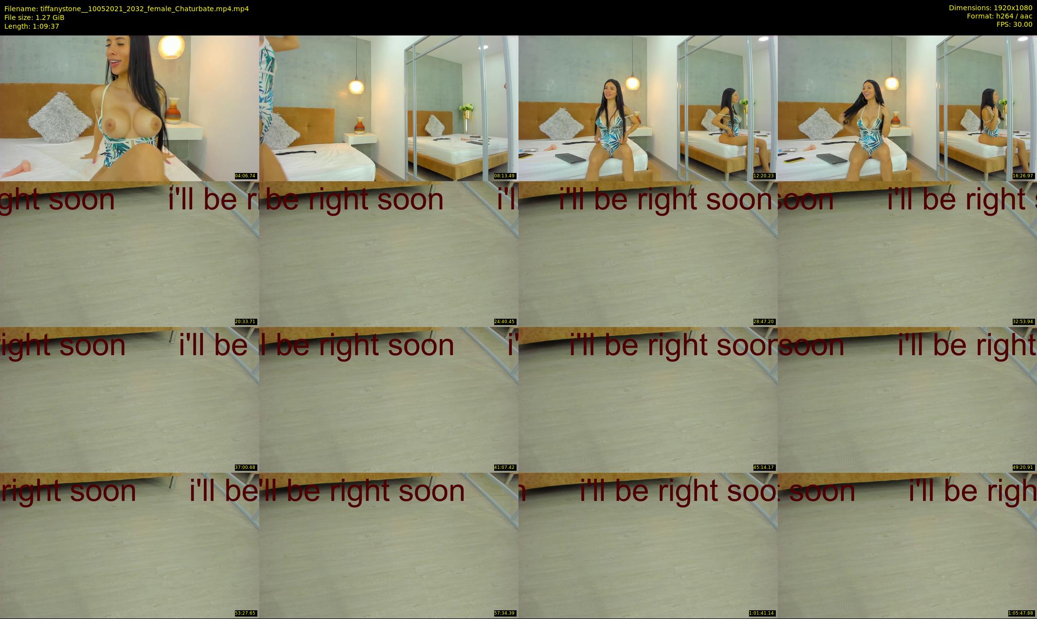 tiffanystone_ — 70 minute Chaturbate female cam show recording, 1080p, May 10, 2021