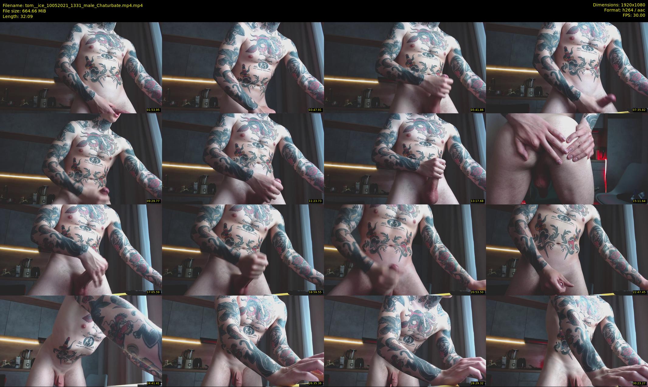 tom__ice — 33 minute Chaturbate male cam show recording, 1080p, May 10, 2021