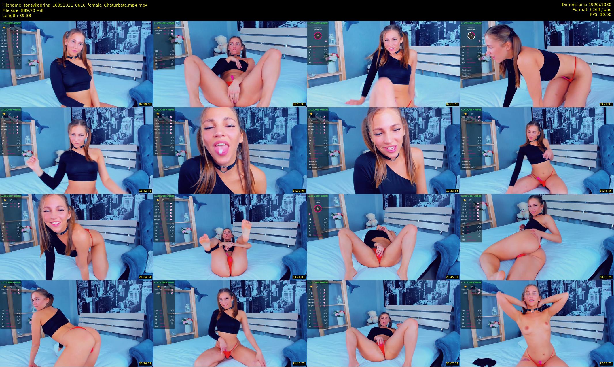 tonsykaprina — 40 minute Chaturbate couple cam show recording, 1080p, May 10, 2021