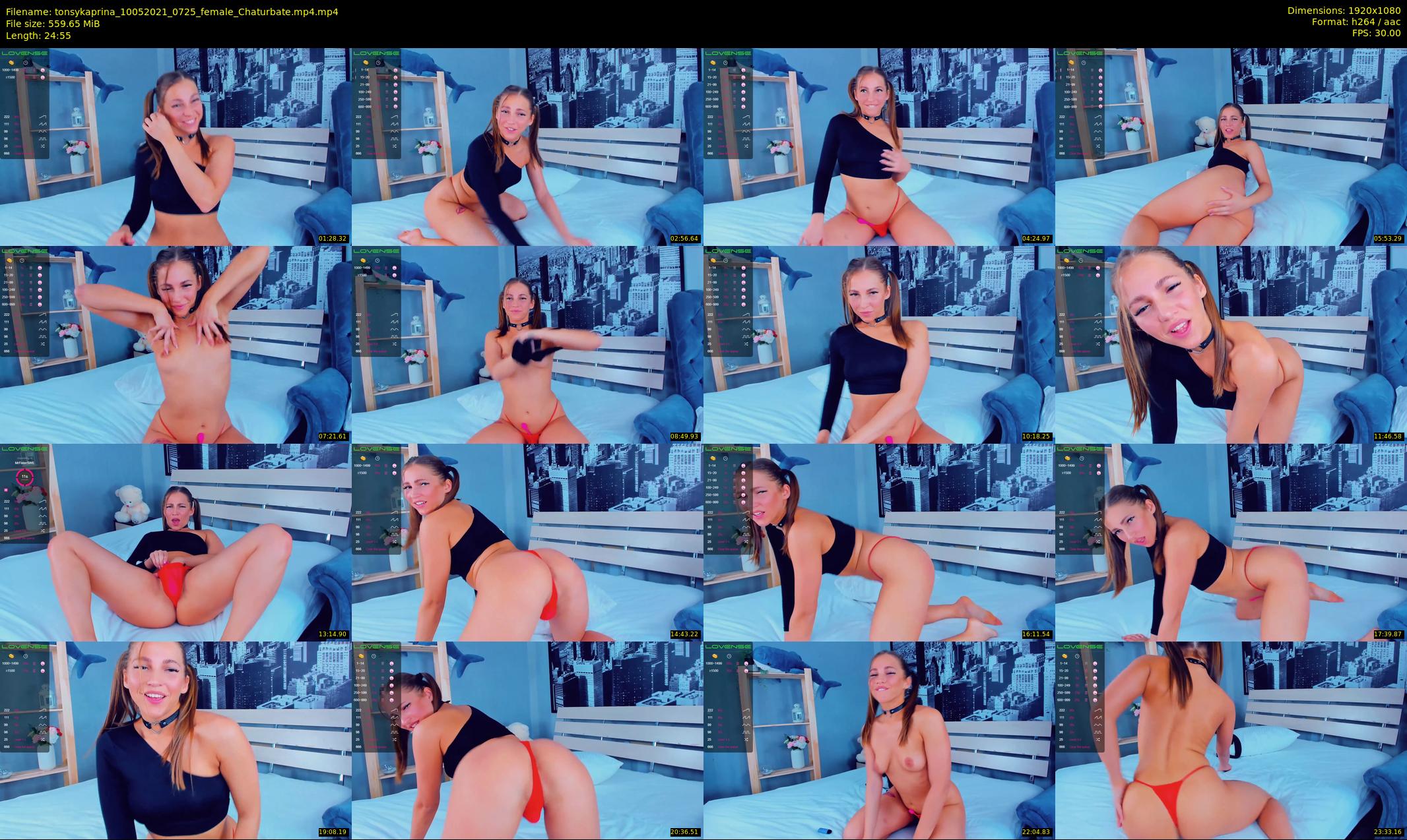 tonsykaprina — 25 minute Chaturbate couple cam show recording, 1080p, May 10, 2021