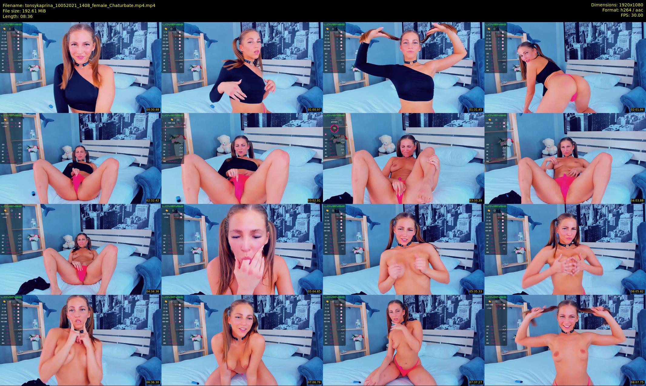 tonsykaprina — 9 minute Chaturbate couple cam show recording, 1080p, May 10, 2021