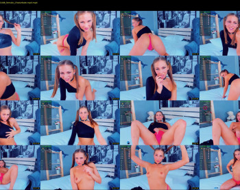 tonsykaprina — 18 minute Chaturbate couple cam show recording, 1080p, May 10, 2021
