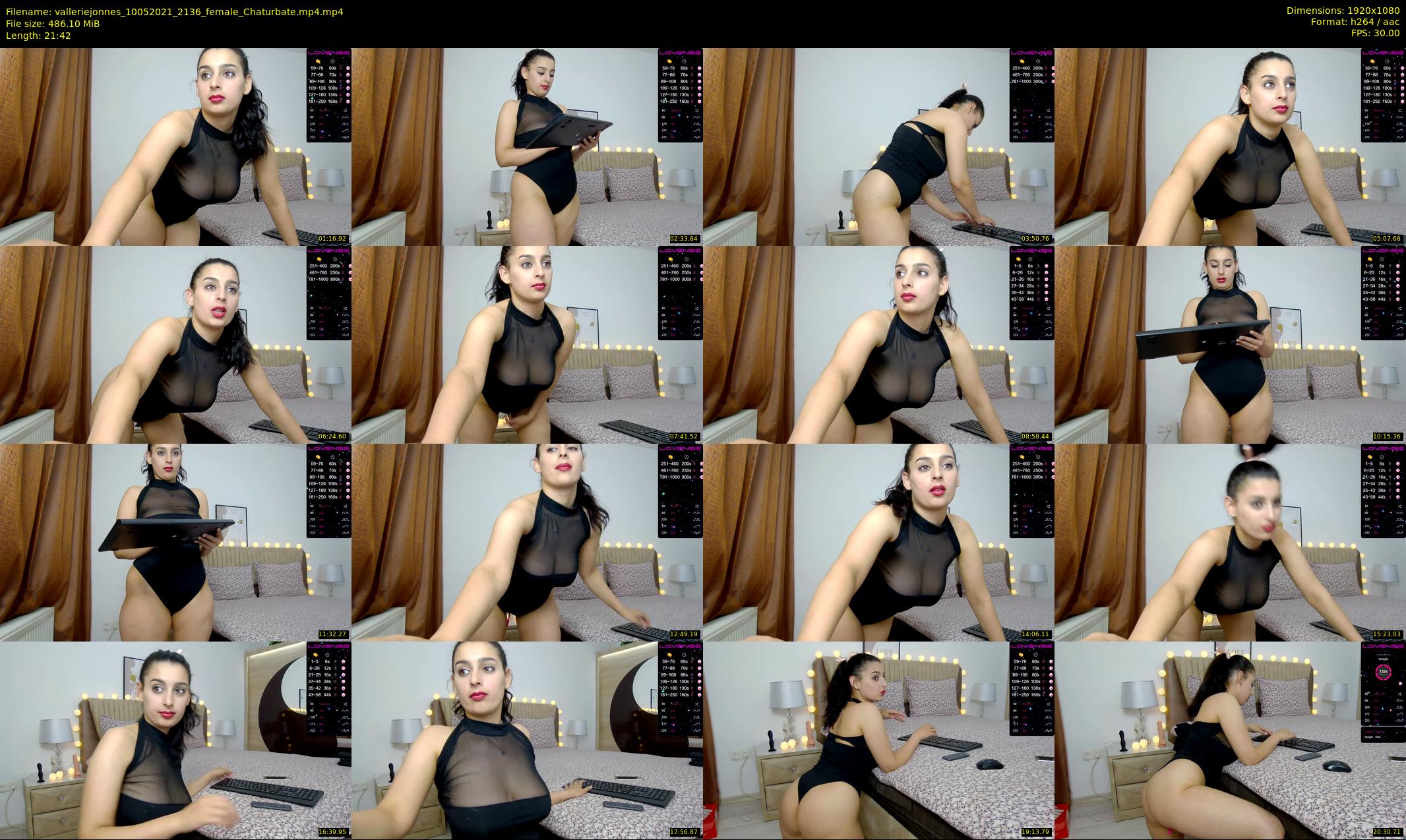 valleriejonnes — 22 minute Chaturbate female cam show recording, 1080p, May 10, 2021