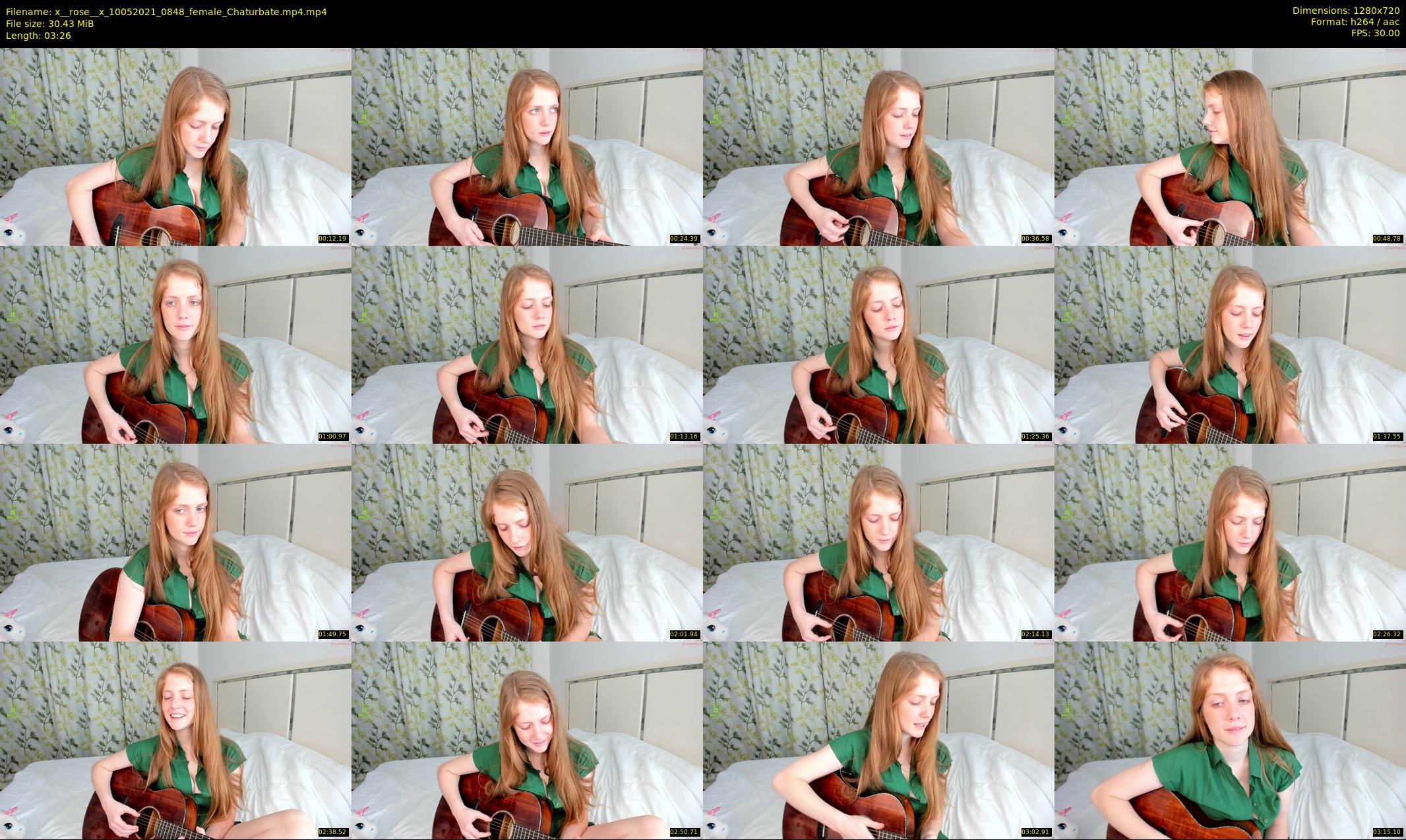 x__rose__x — 4 minute Chaturbate female cam show recording, 720p, May 10, 2021